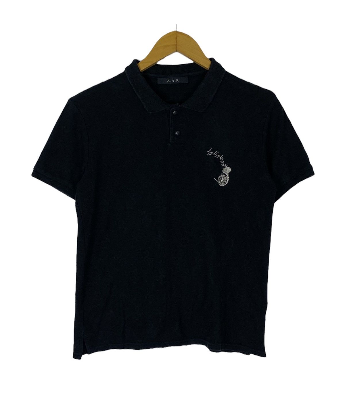 Yohji Yamamoto AAR by Yohji Yamamoto Polo Shirt Size US S / EU 44-46 / 1 - 2 Thumbnail