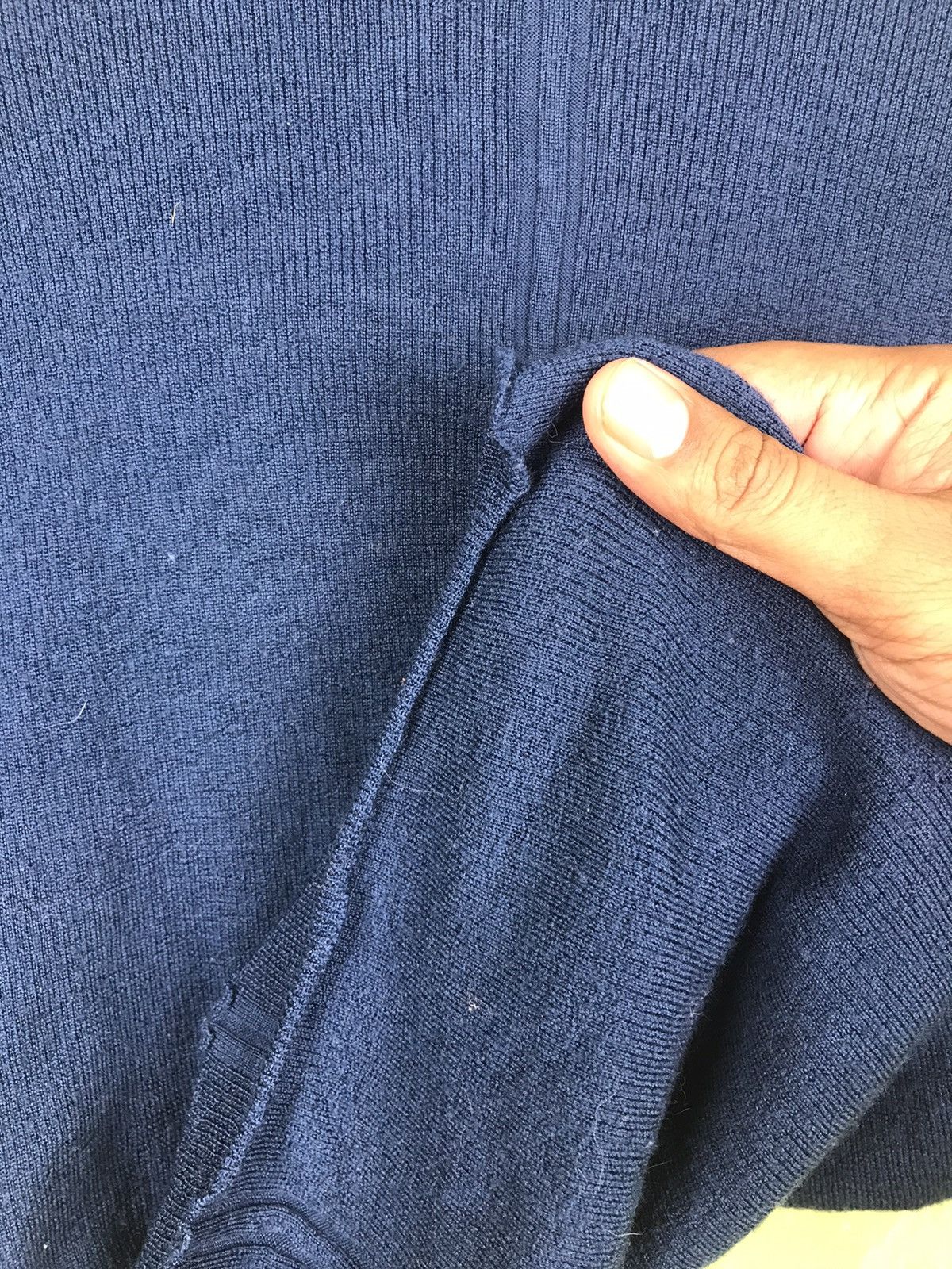 Jil Sander Stretchable Crewneck Jil Sander Long Sleeve Shirt Size US XS / EU 42 / 0 - 7 Thumbnail
