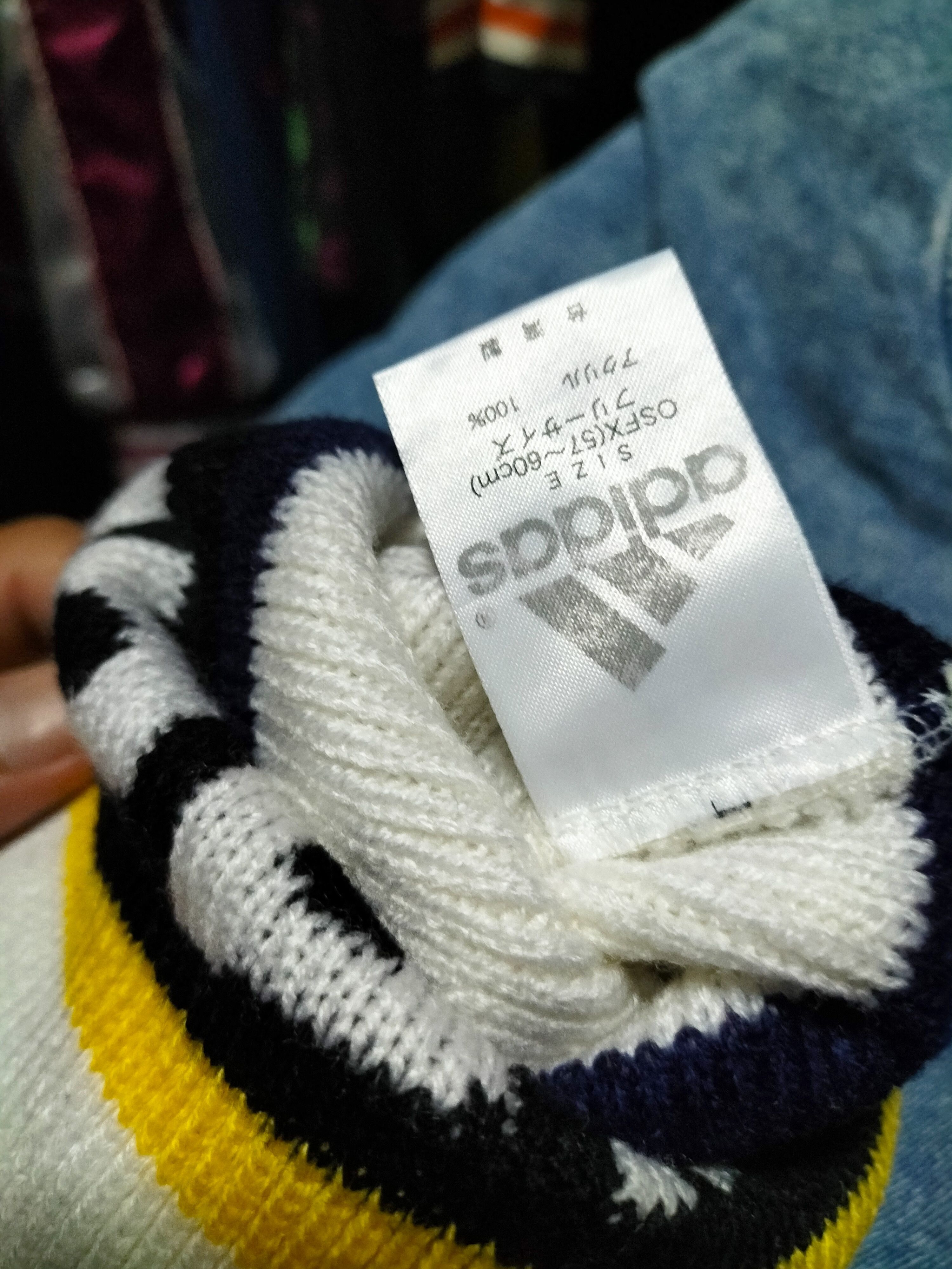 Adidas × Vintage Vintage Adidas Snow Hat winter fashion sportswear Size ONE SIZE - 4 Thumbnail
