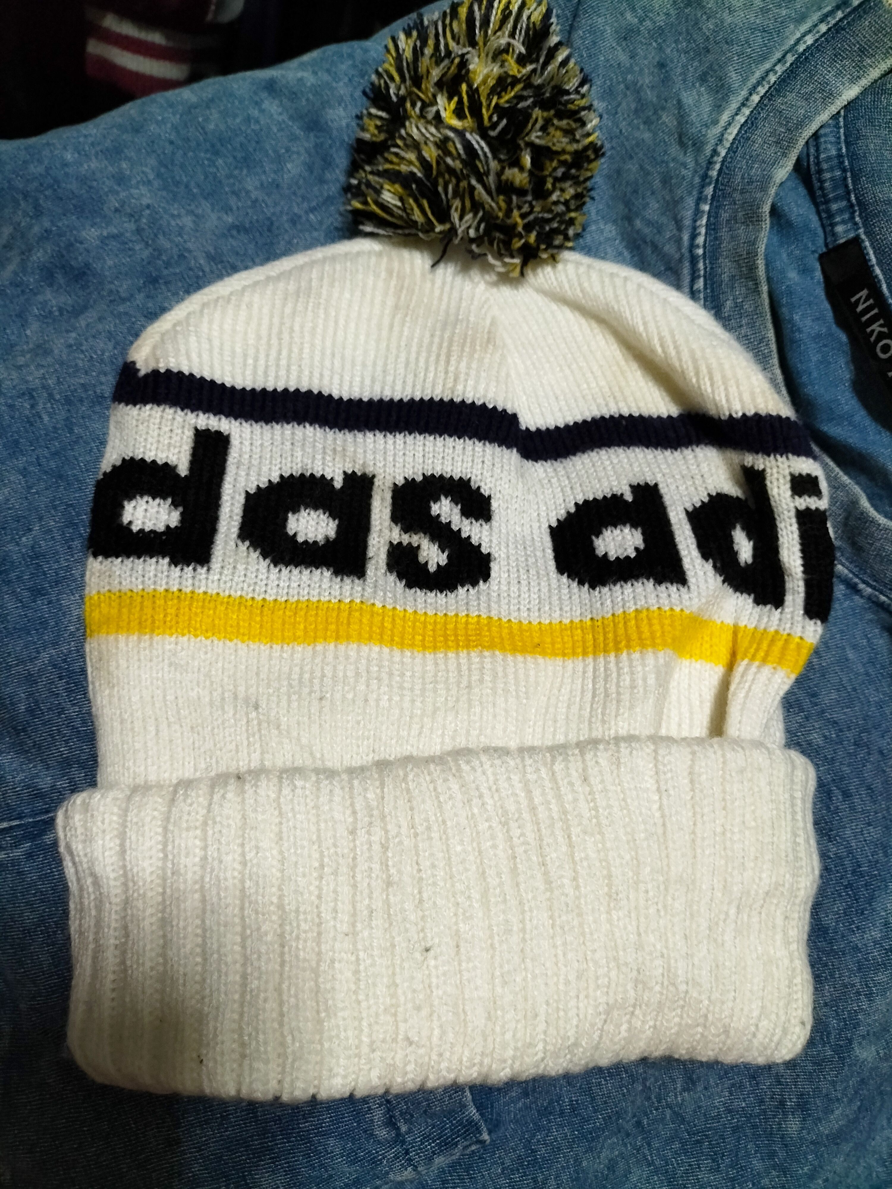 Adidas × Vintage Vintage Adidas Snow Hat winter fashion sportswear Size ONE SIZE - 6 Thumbnail