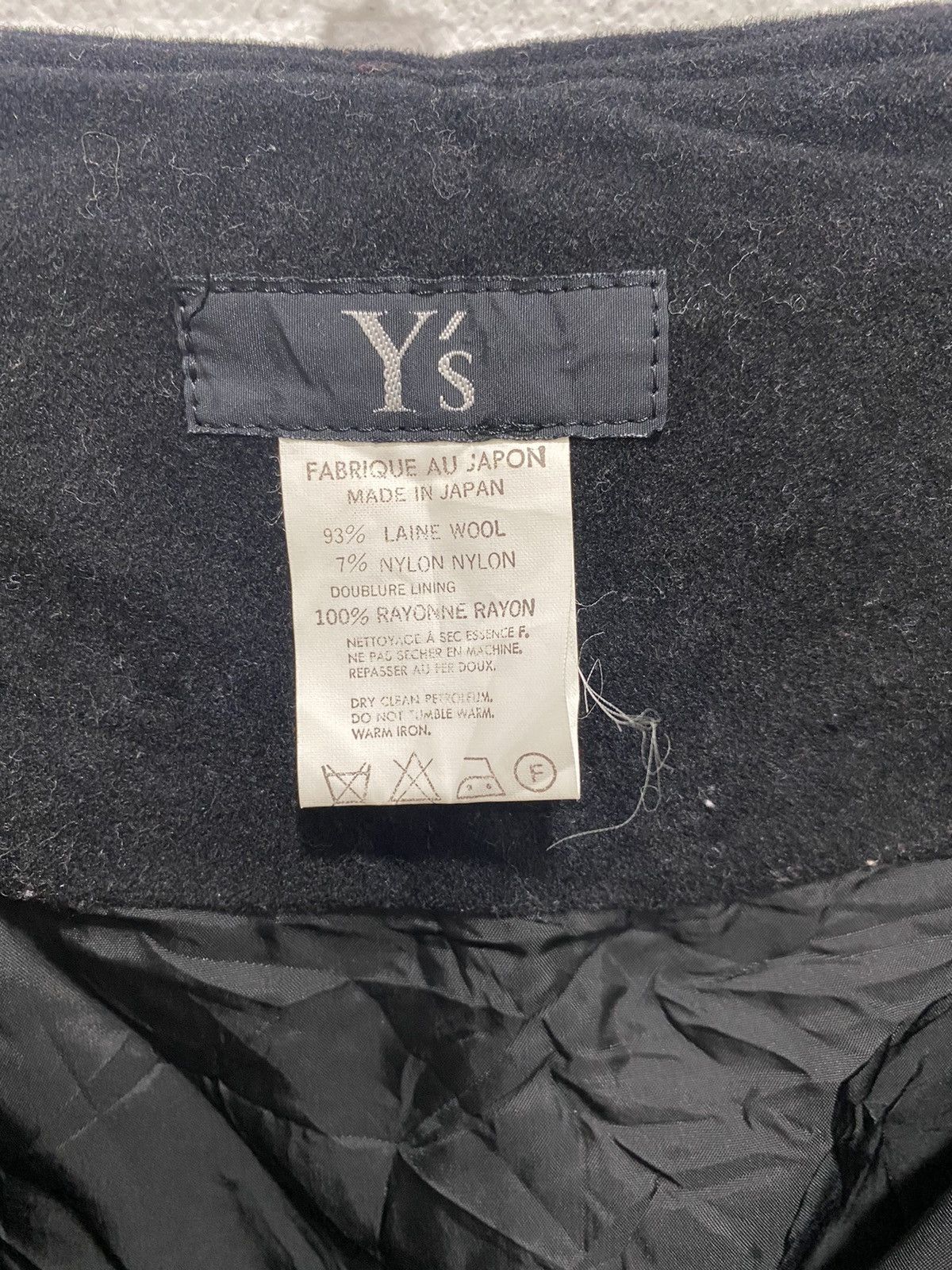 Yohji Yamamoto YOHJI YAMAMOTO Y’s POUR HOMME SKIRT REAR BIG POCKET DESIGN Size 28" / US 6 / IT 42 - 4 Thumbnail