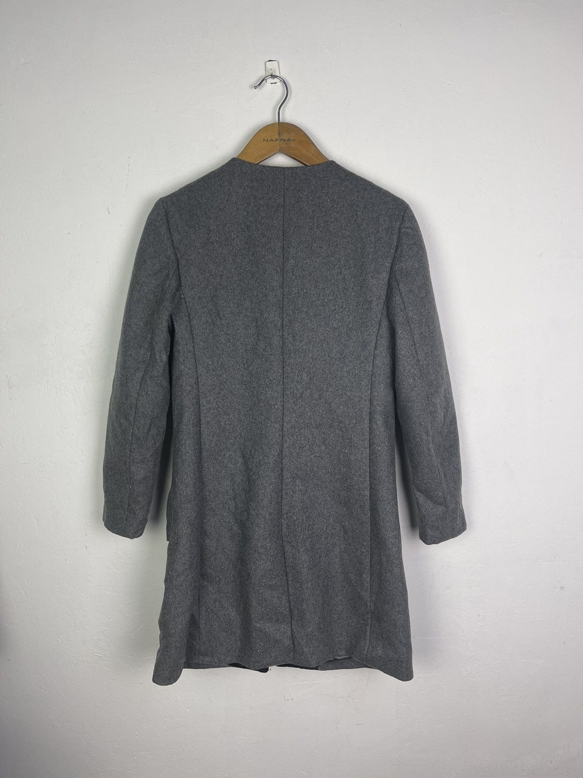 3.1 Phillip Lim × Designer Phillip Lim Symetrically Ruffle Wool Coat Jacket Size XS / US 0-2 / IT 36-38 - 2 Thumbnail
