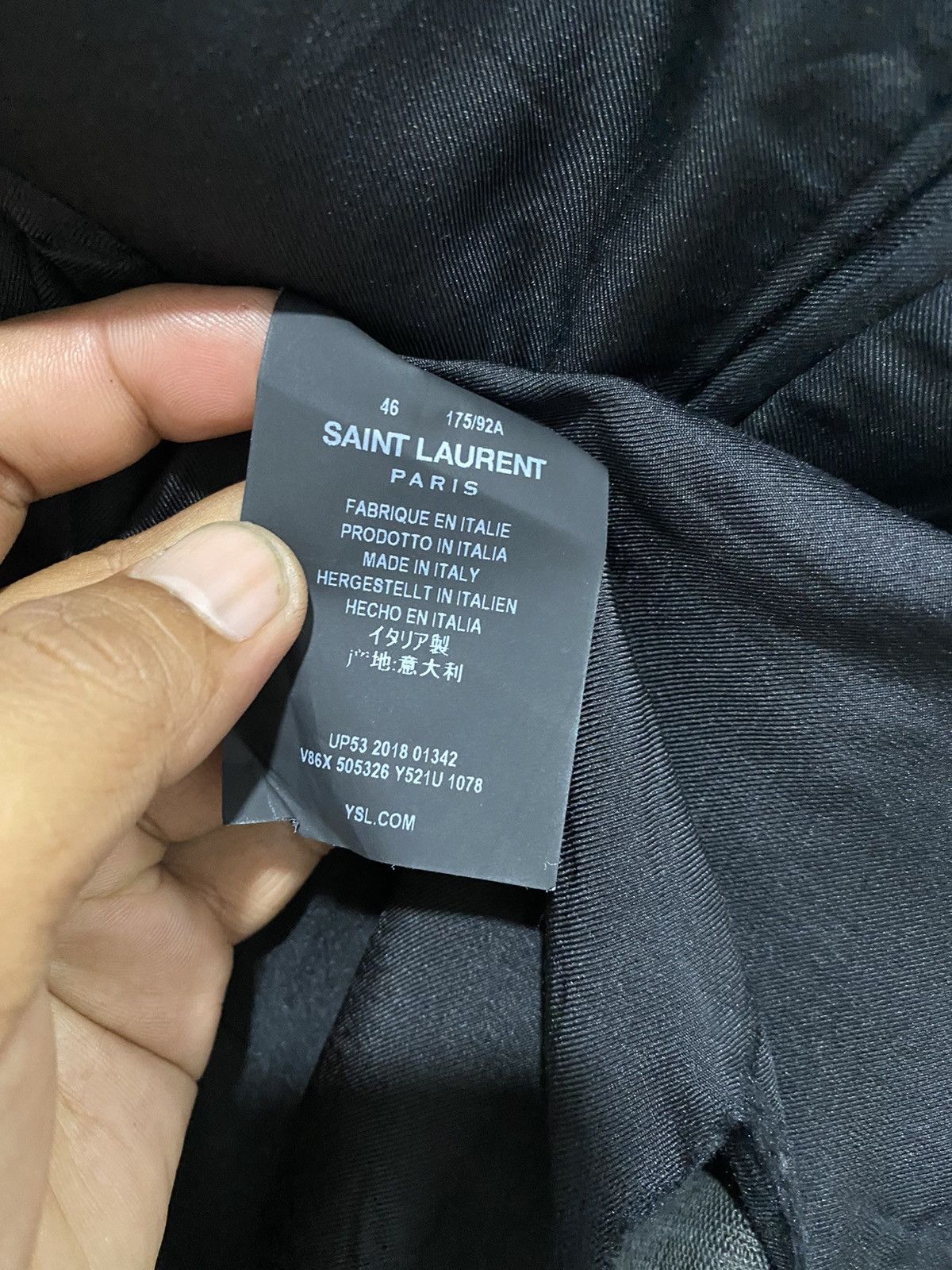 Saint Laurent Paris SAINT LAURENT PARIS CASUAL BLAZER MADE IN ITALY Size US M / EU 48-50 / 2 - 6 Thumbnail