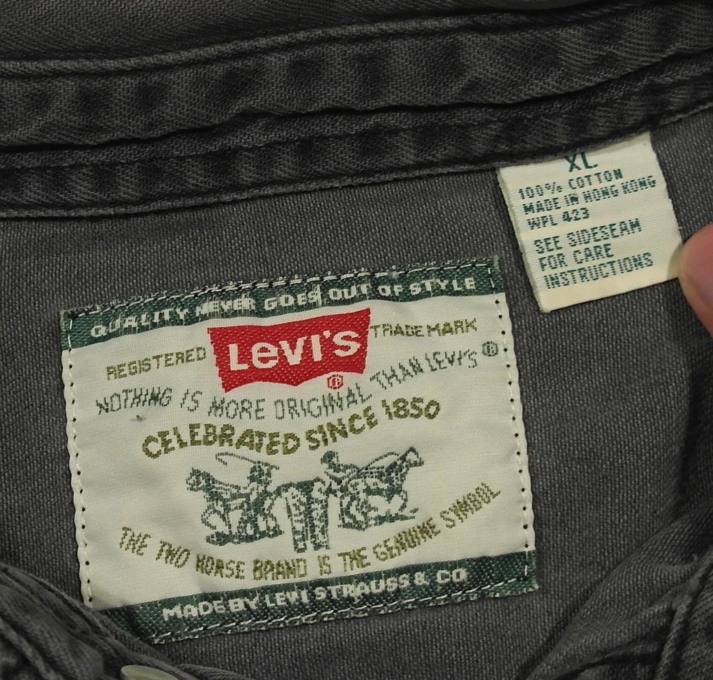 Levis wpl 423 shirt best sale