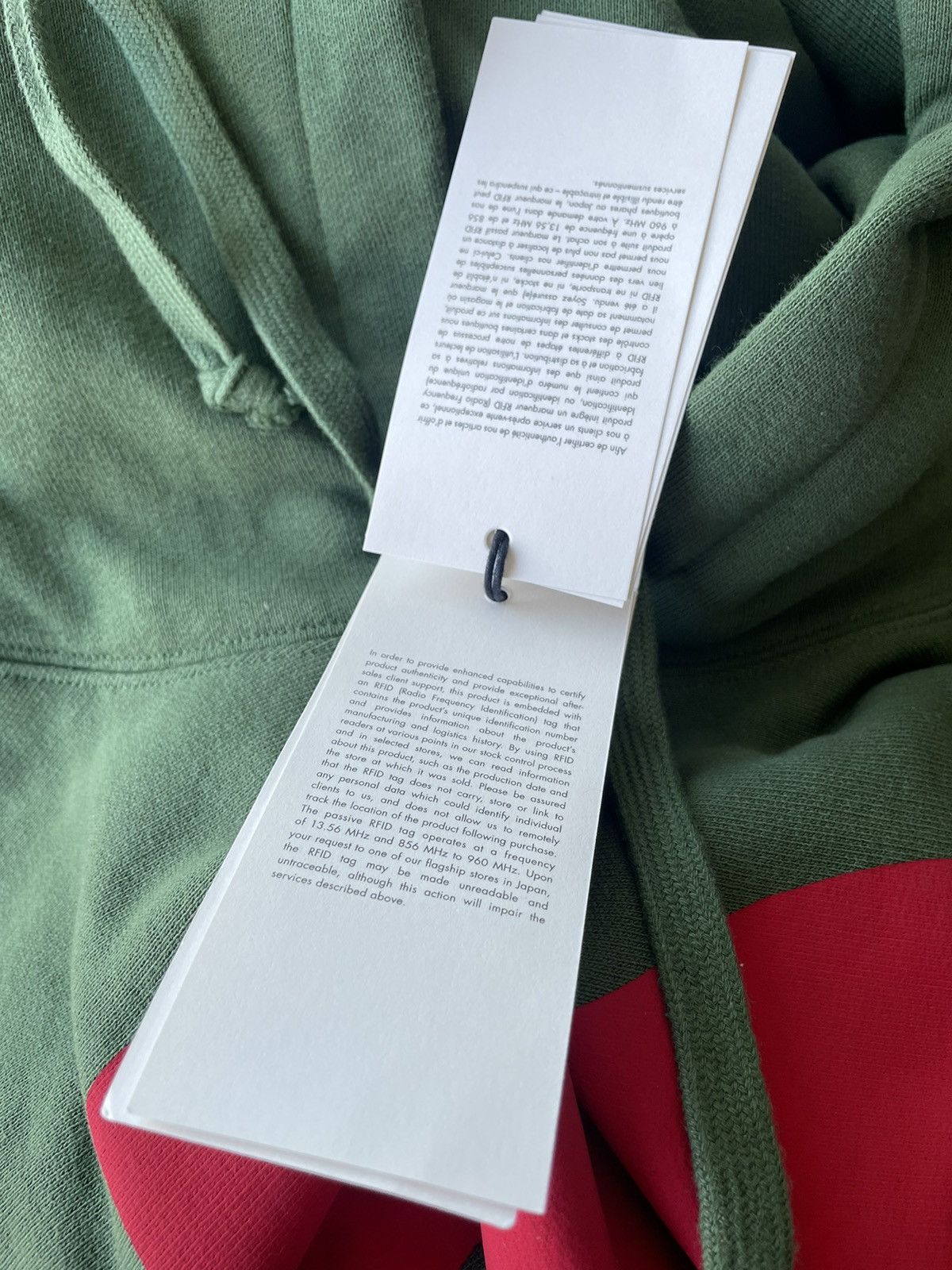 Gucci Rare Brand New Limited Super Runway Gucci Logo Heavy Hoodie Size US XL / EU 56 / 4 - 14 Thumbnail
