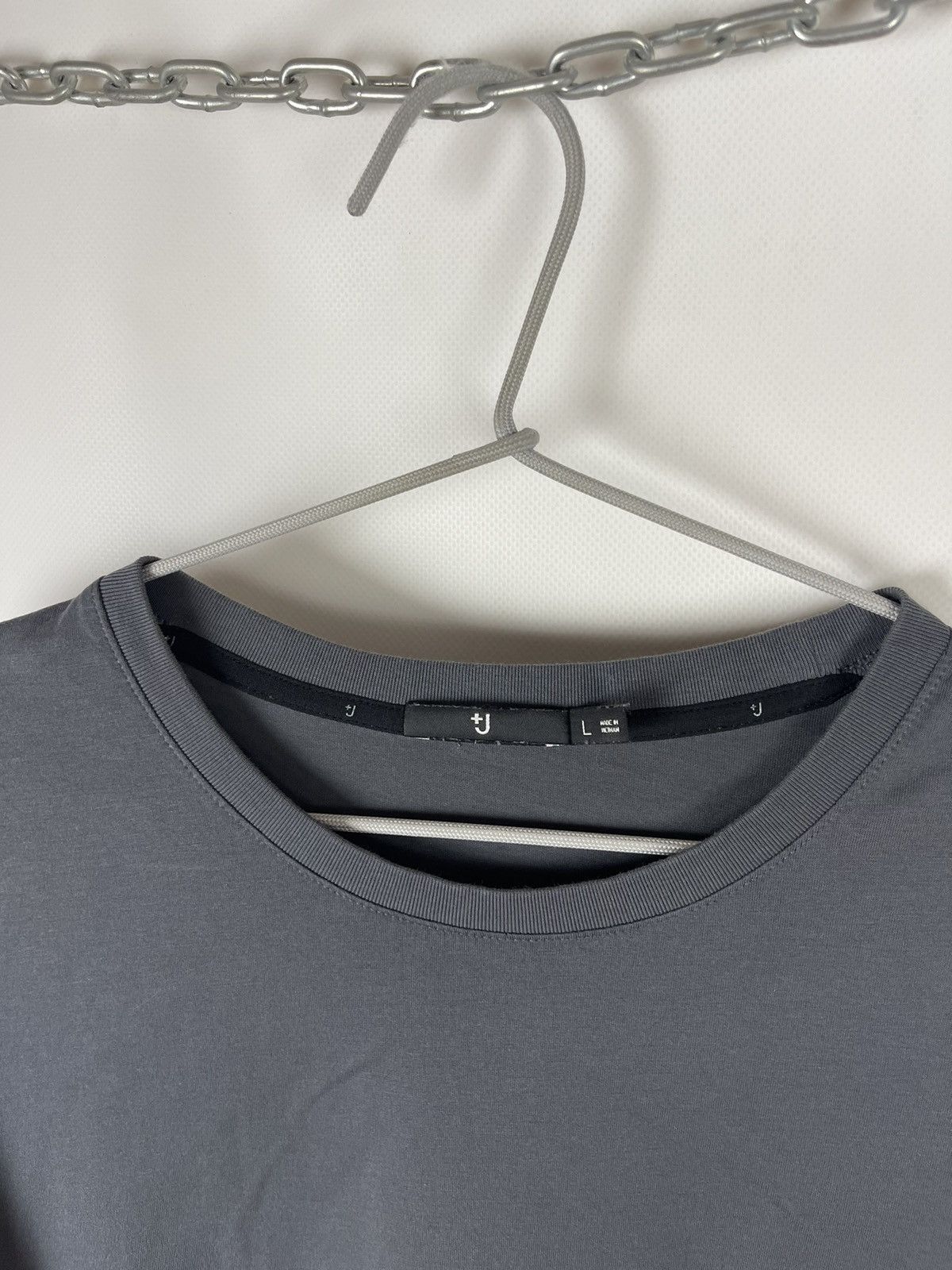Jil Sander × Uniqlo Jil Sander x Uniqlo dark grey hype hi-fashion tee shirt Size US L / EU 52-54 / 3 - 4 Thumbnail