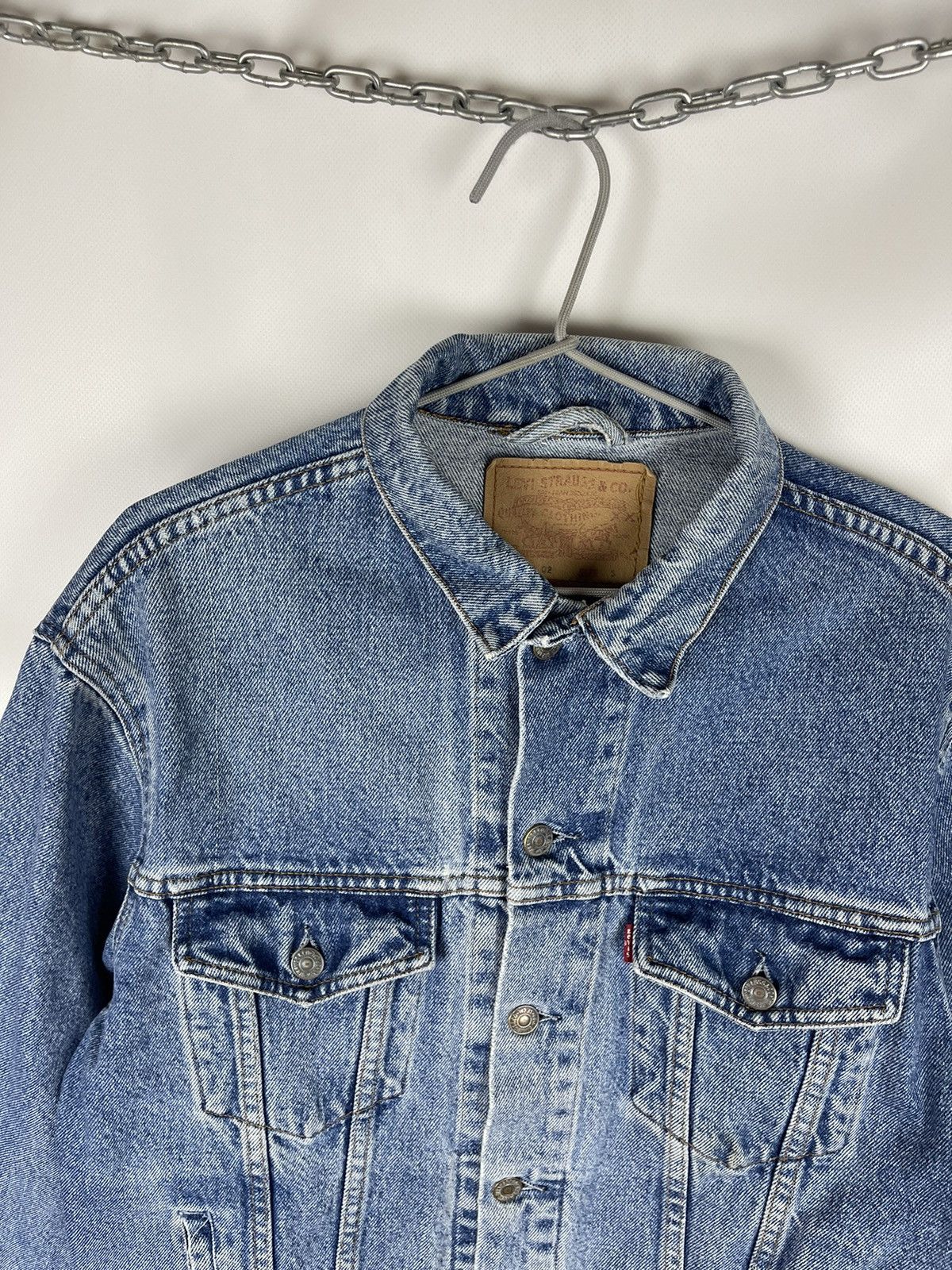 Levi's Levi’s vintage 90s made in Great Britain blue denim jacket Size US S / EU 44-46 / 1 - 11 Thumbnail