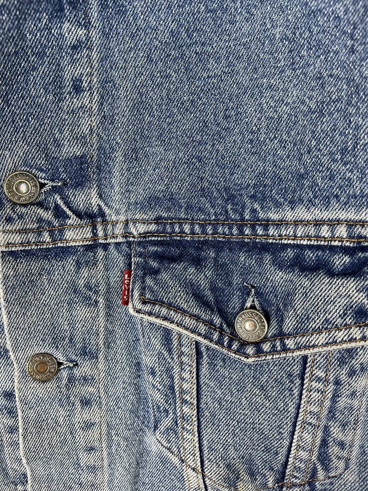 Levi's Levi’s vintage 90s made in Great Britain blue denim jacket Size US S / EU 44-46 / 1 - 9 Thumbnail
