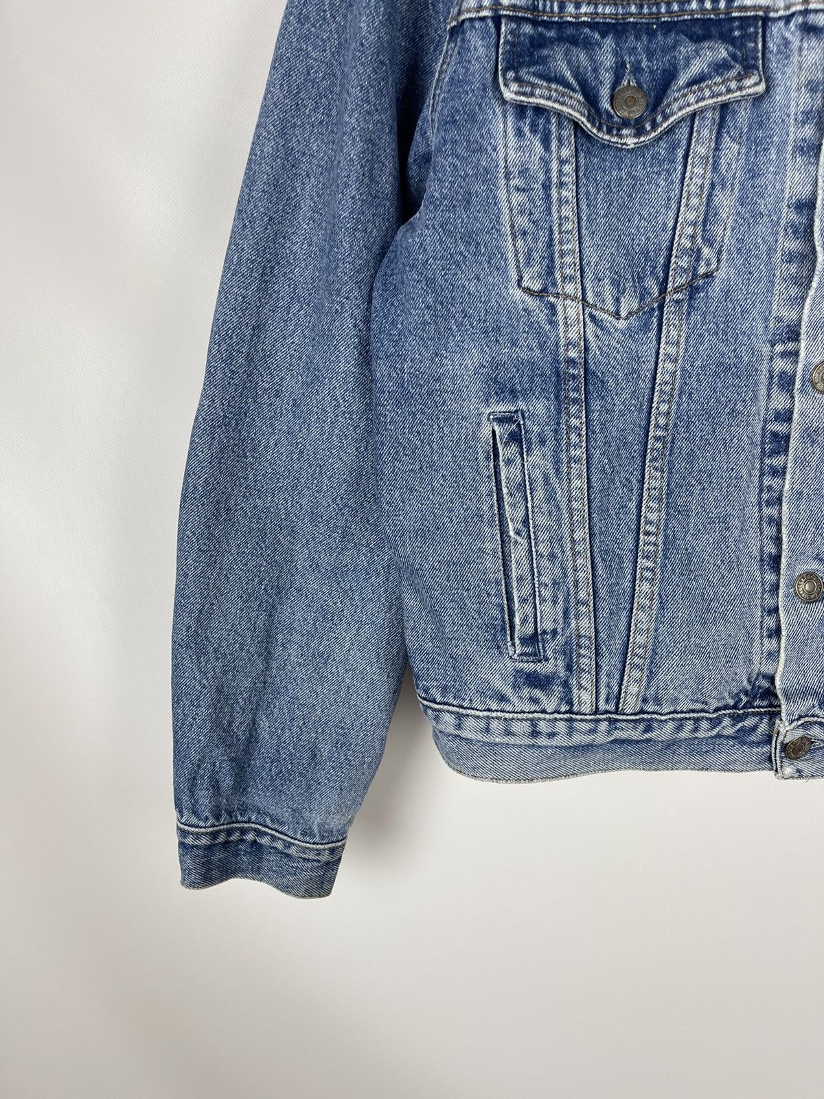Levi's Levi’s vintage 90s made in Great Britain blue denim jacket Size US S / EU 44-46 / 1 - 5 Thumbnail
