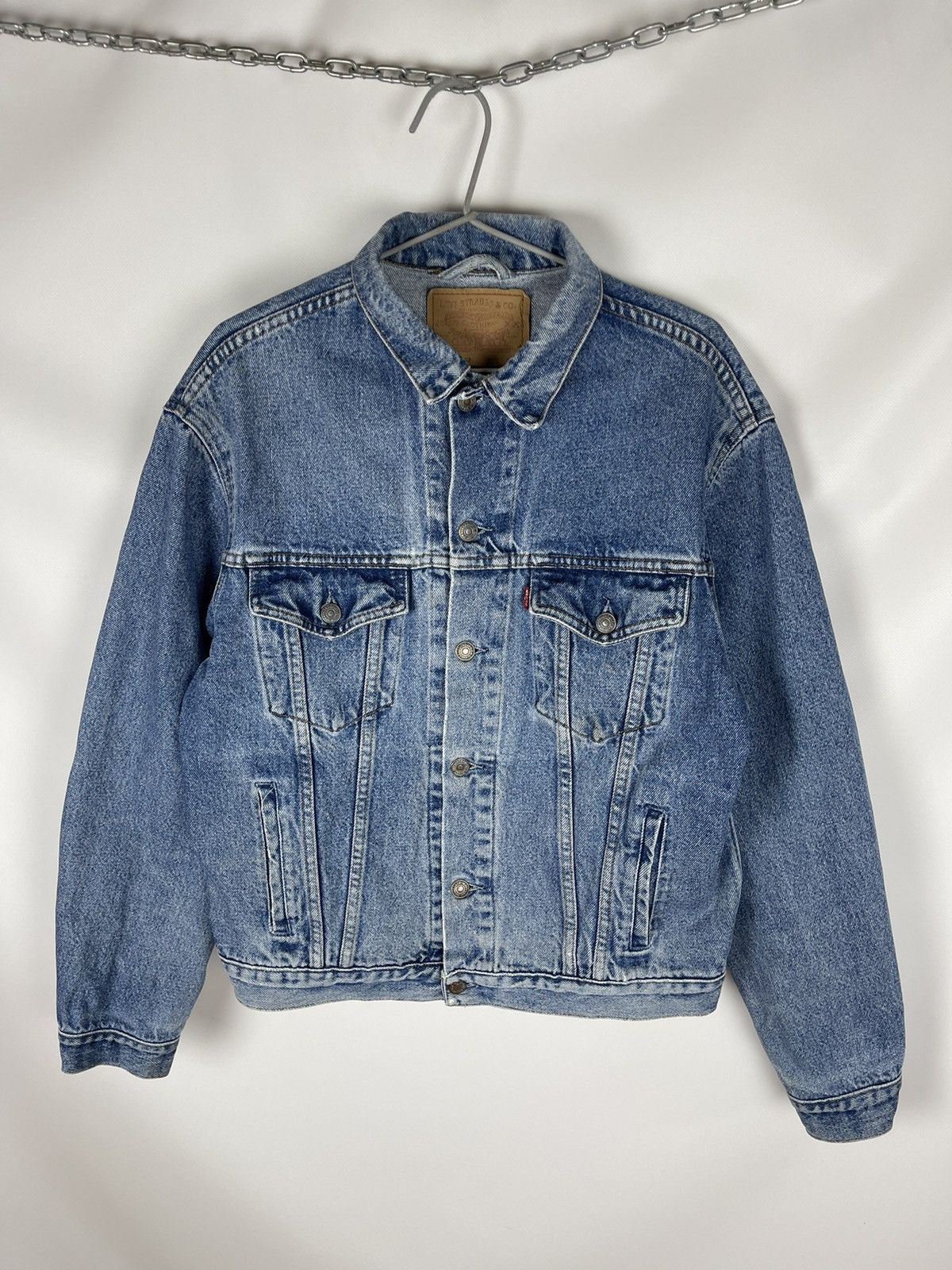 Levi's Levi’s vintage 90s made in Great Britain blue denim jacket Size US S / EU 44-46 / 1 - 3 Thumbnail