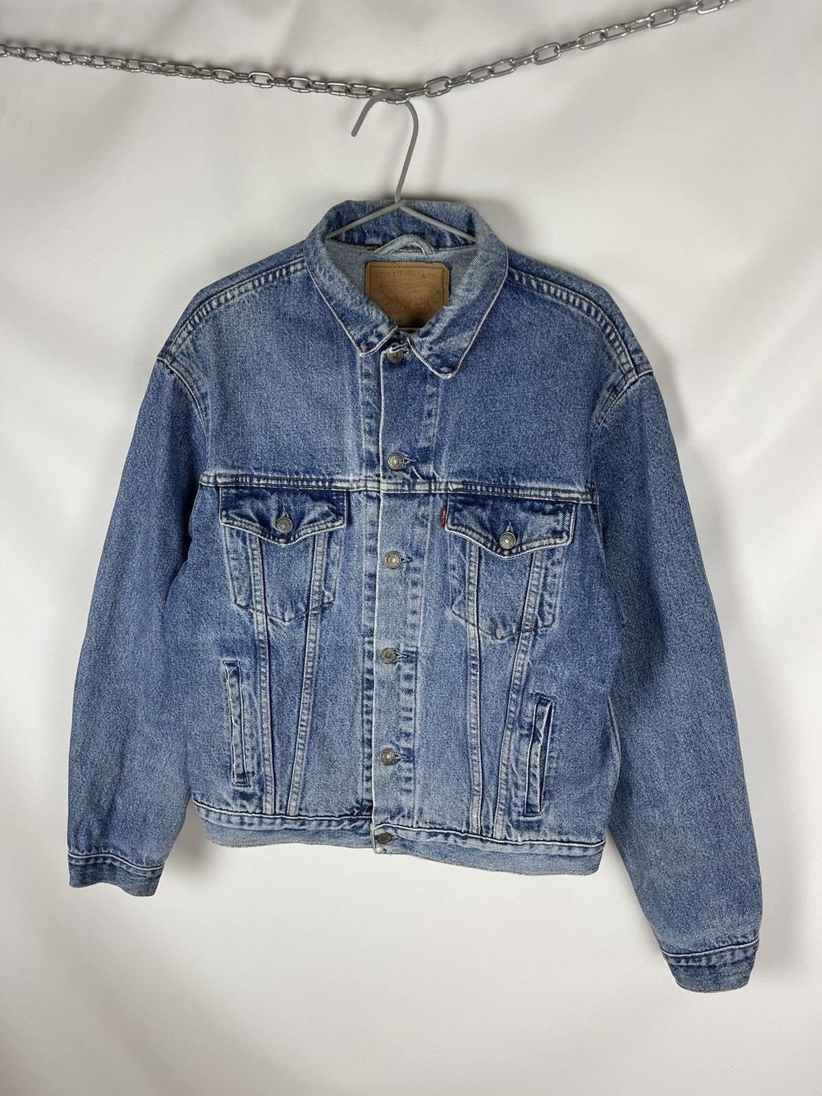 Levi's Levi’s vintage 90s made in Great Britain blue denim jacket Size US S / EU 44-46 / 1 - 2 Thumbnail