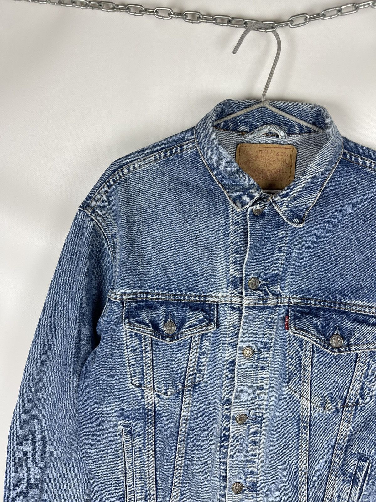 Levi's Levi’s vintage 90s made in Great Britain blue denim jacket Size US S / EU 44-46 / 1 - 4 Thumbnail