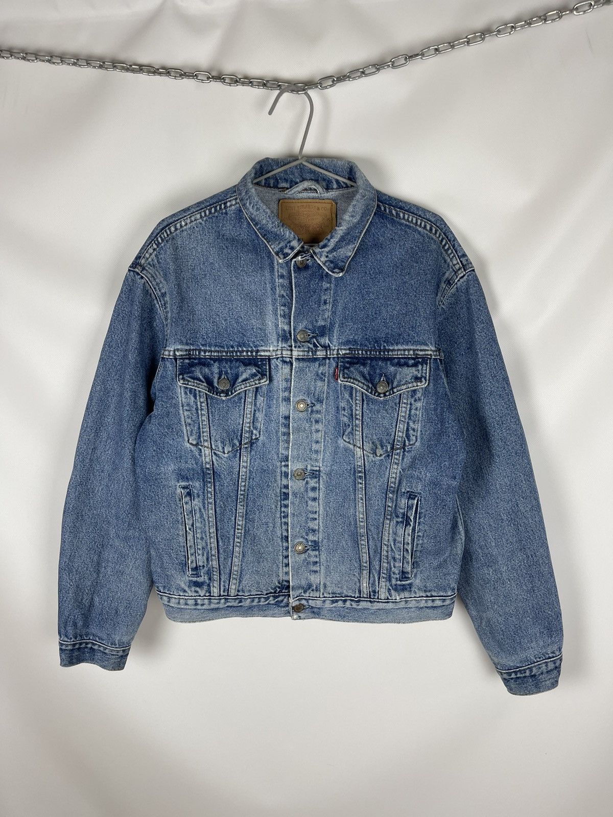 Levi's Levi’s vintage 90s made in Great Britain blue denim jacket Size US S / EU 44-46 / 1 - 1 Thumbnail
