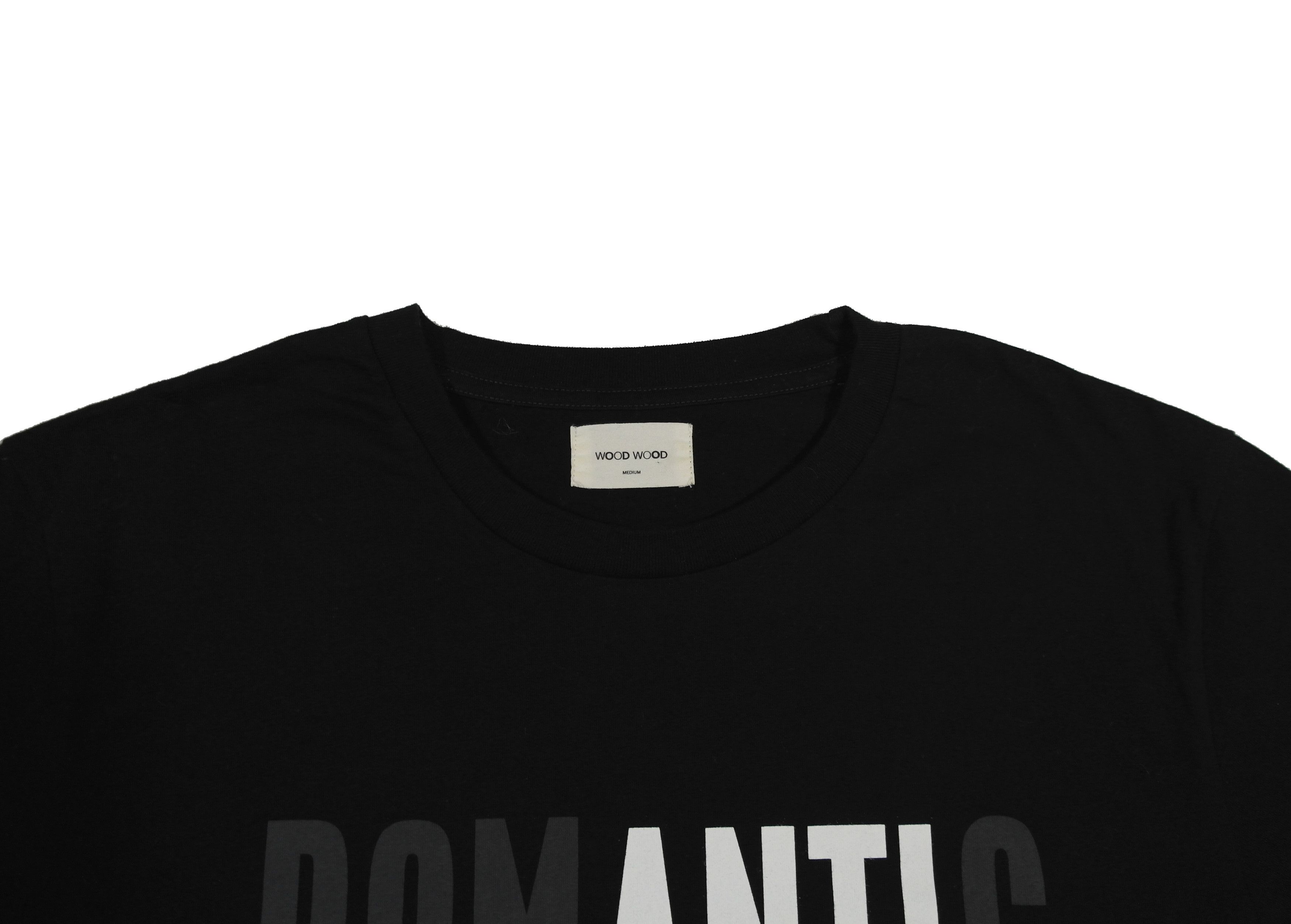 Wood Wood Wood Wood Anti Romantic T-Shirt Mens Sz M Black Size US M / EU 48-50 / 2 - 4 Thumbnail