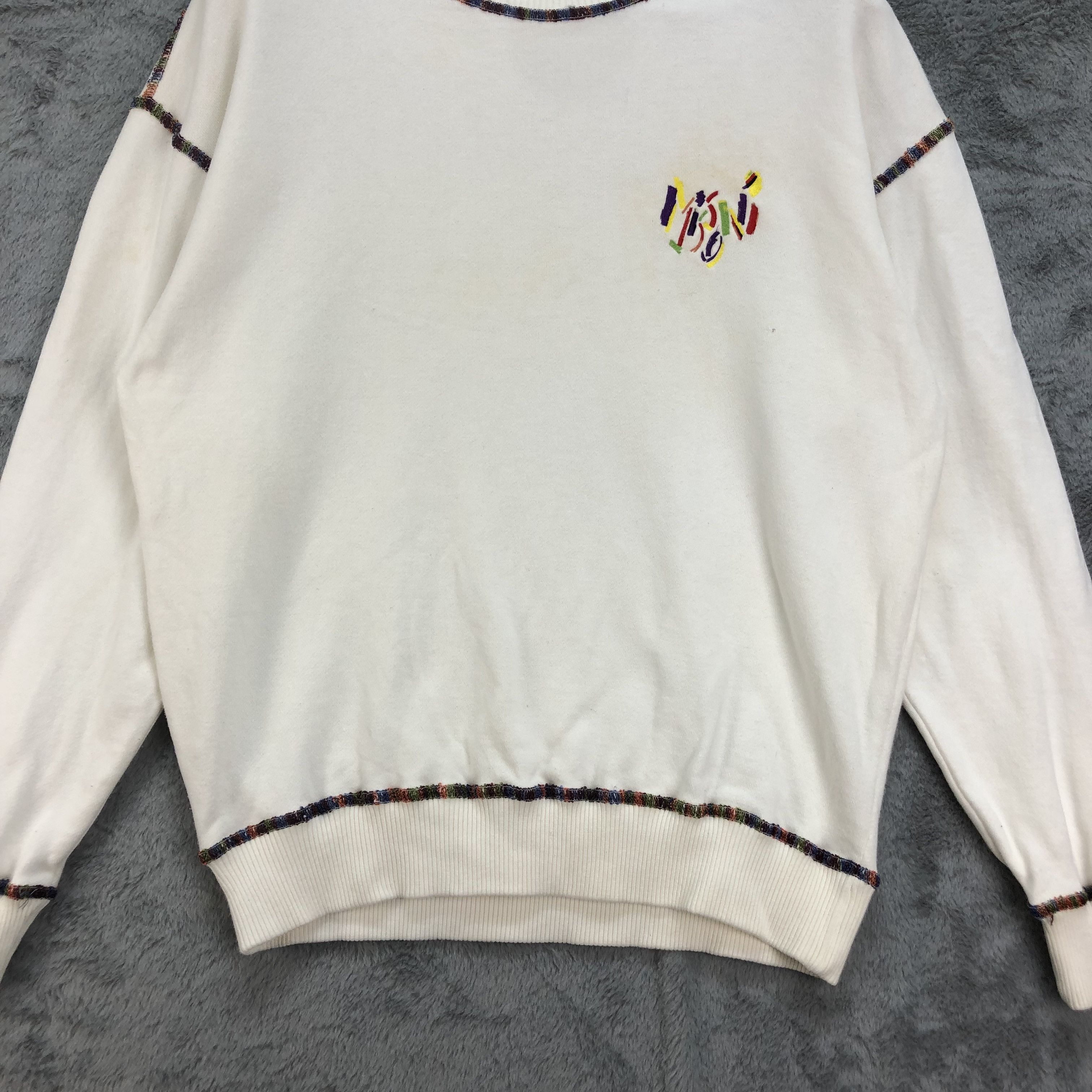 Missoni Missoni Intimo Colorful Logo Sweatshirts #4683-163 Size US M / EU 48-50 / 2 - 4 Thumbnail