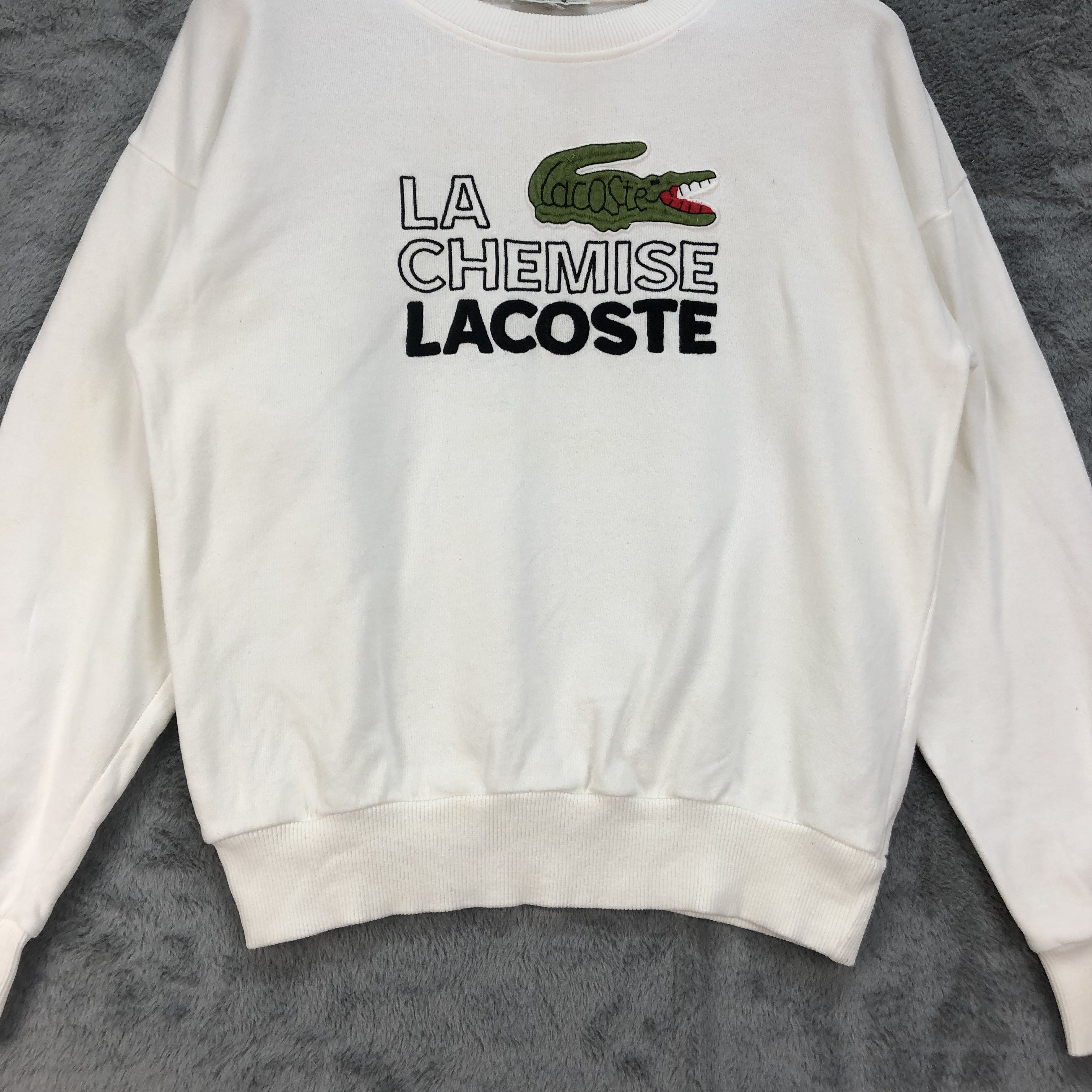 Lacoste LA CHEMISE LACOSTE Big Logo Sweatshirts #4693-163 Size US S / EU 44-46 / 1 - 4 Thumbnail