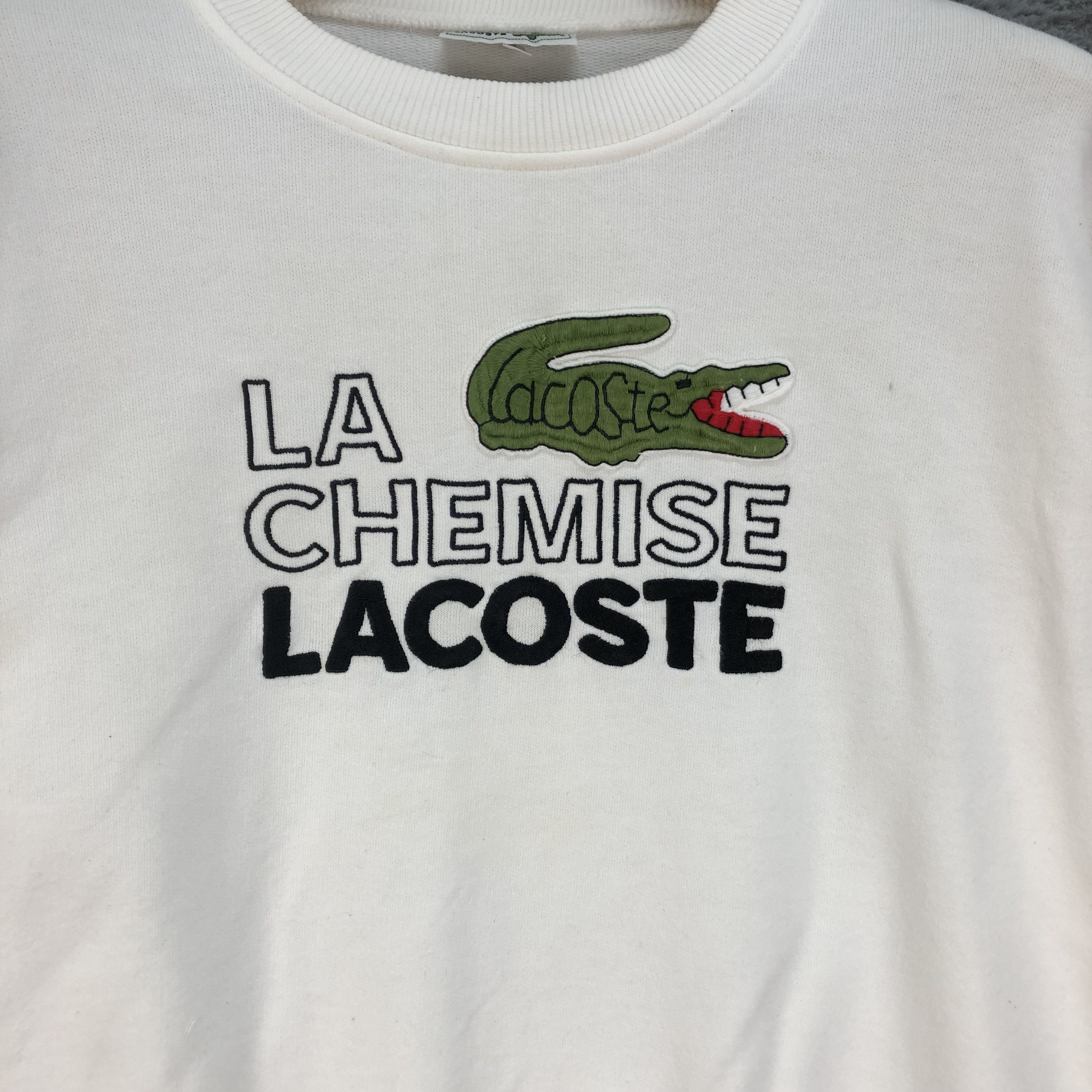 Lacoste LA CHEMISE LACOSTE Big Logo Sweatshirts #4693-163 Size US S / EU 44-46 / 1 - 3 Thumbnail