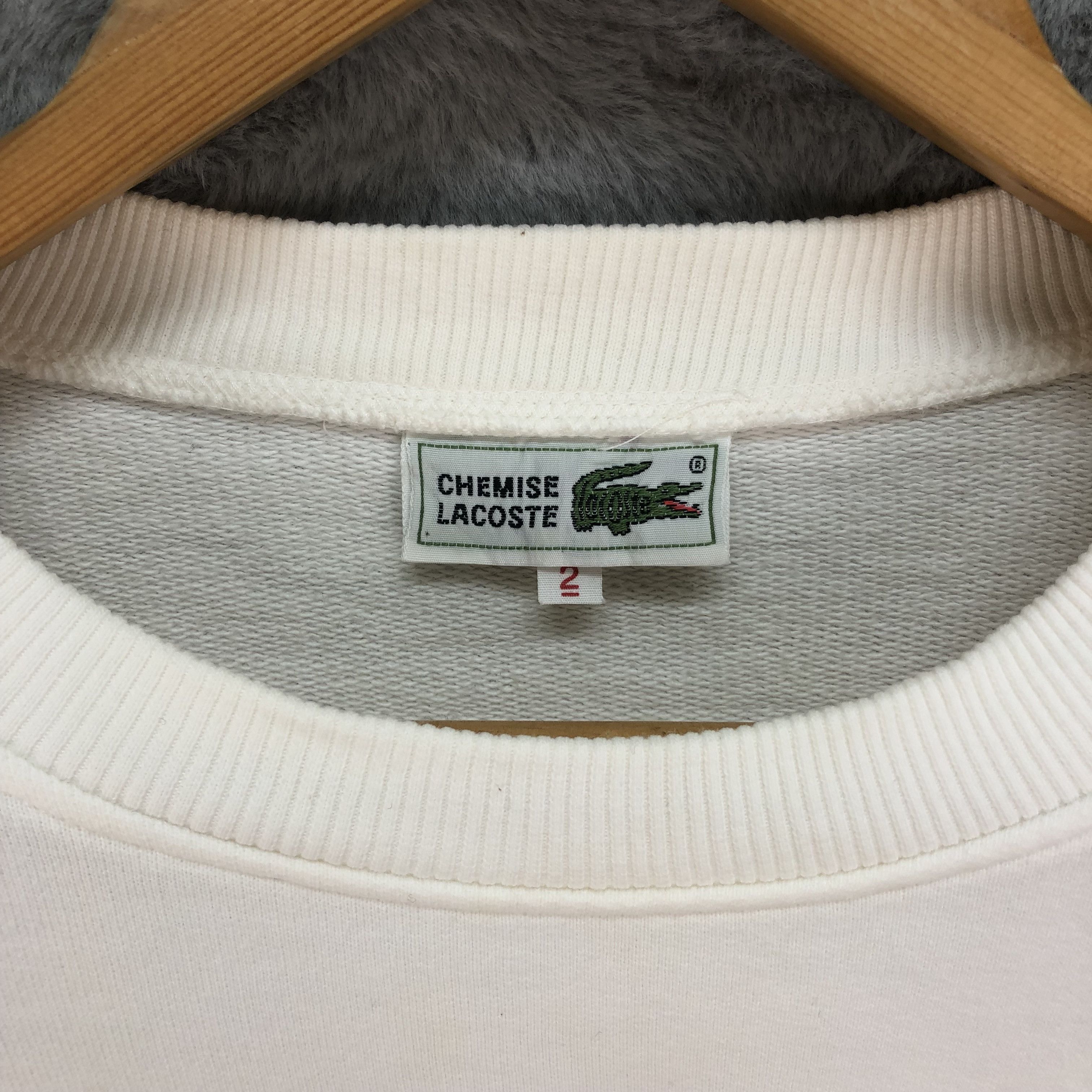 Lacoste LA CHEMISE LACOSTE Big Logo Sweatshirts #4693-163 Size US S / EU 44-46 / 1 - 7 Thumbnail
