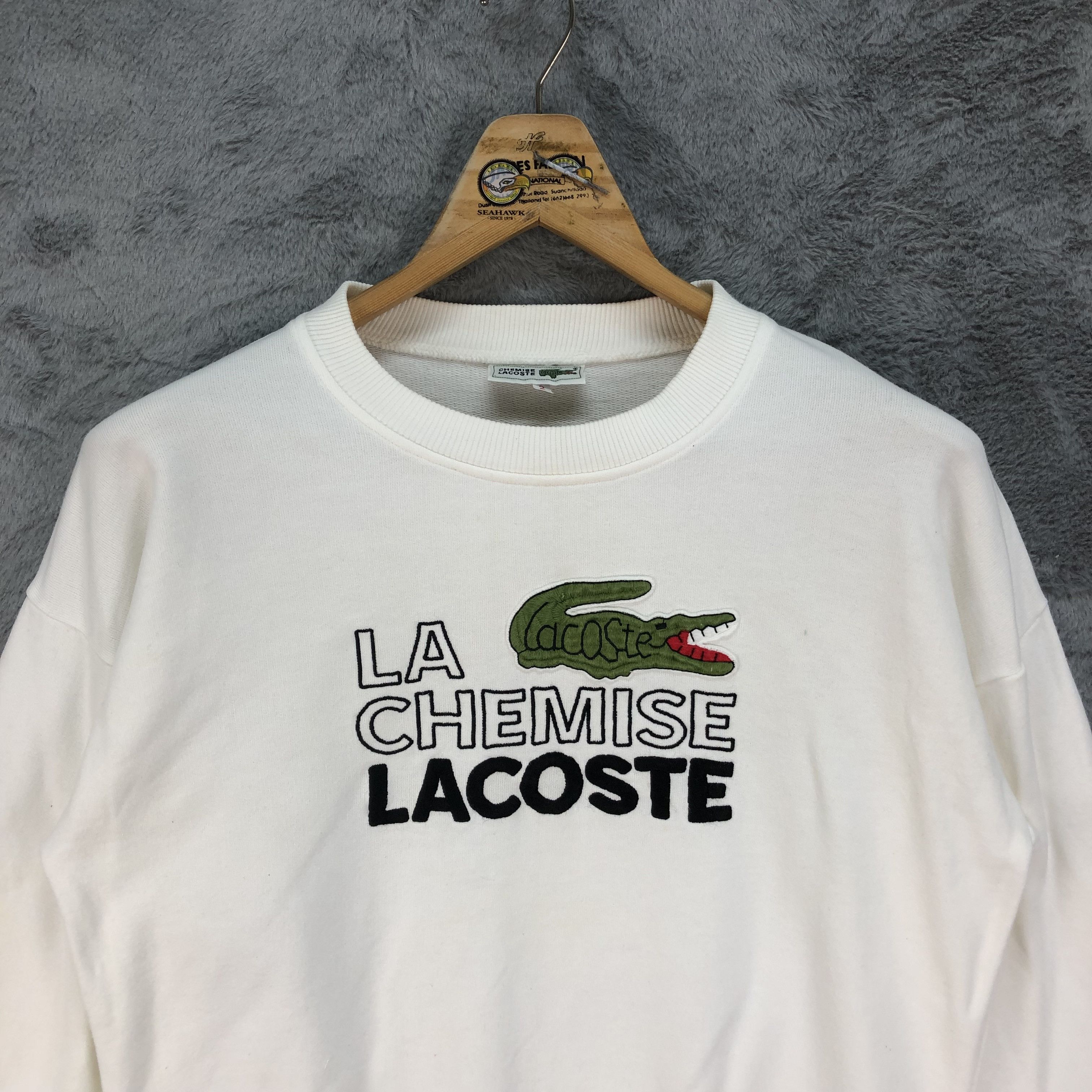 Lacoste LA CHEMISE LACOSTE Big Logo Sweatshirts #4693-163 Size US S / EU 44-46 / 1 - 2 Thumbnail