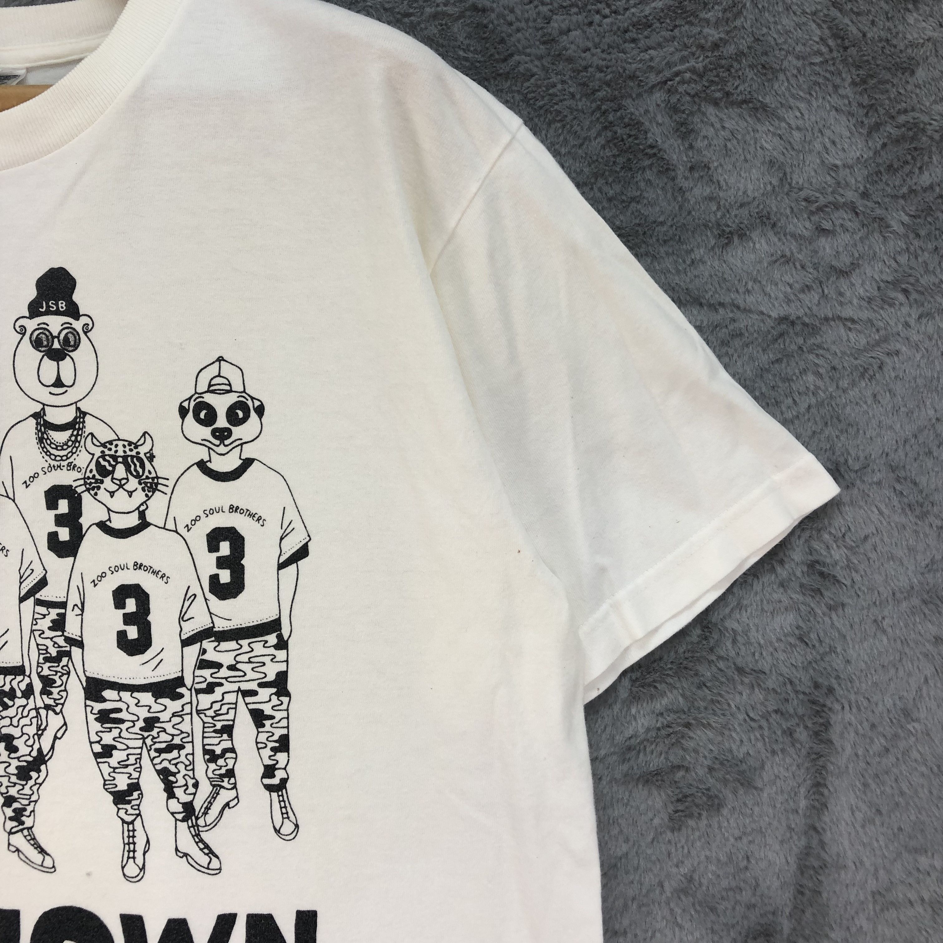 Japanese Brand UNKNOW METROPOLIZ J Soul Brothers Exile Tribe Tee #4691-163 Size US L / EU 52-54 / 3 - 7 Thumbnail