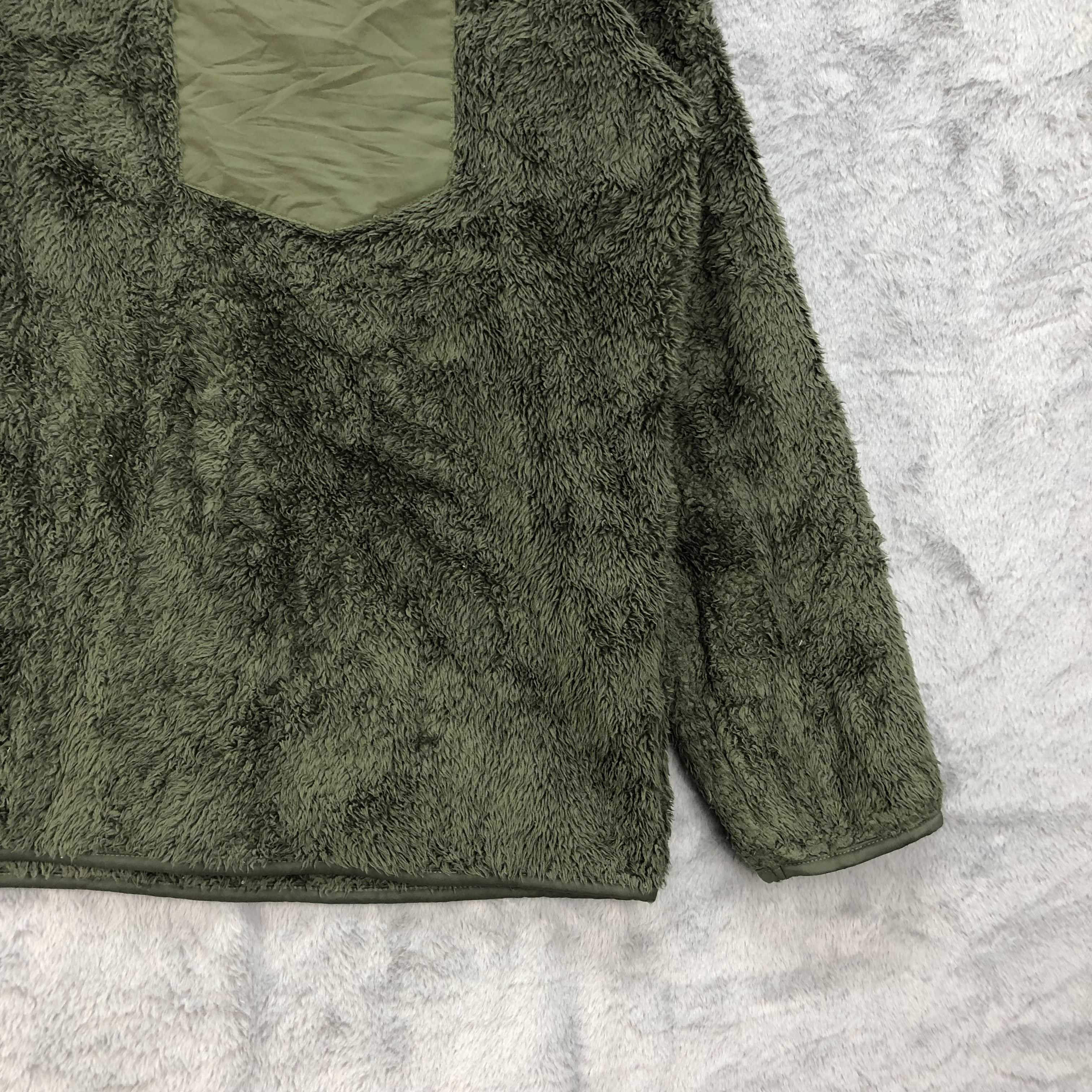 Engineered Garments Uniqlo X Engineered Garments Green Fleece Sweater #4702-164 Size US XL / EU 56 / 4 - 5 Thumbnail