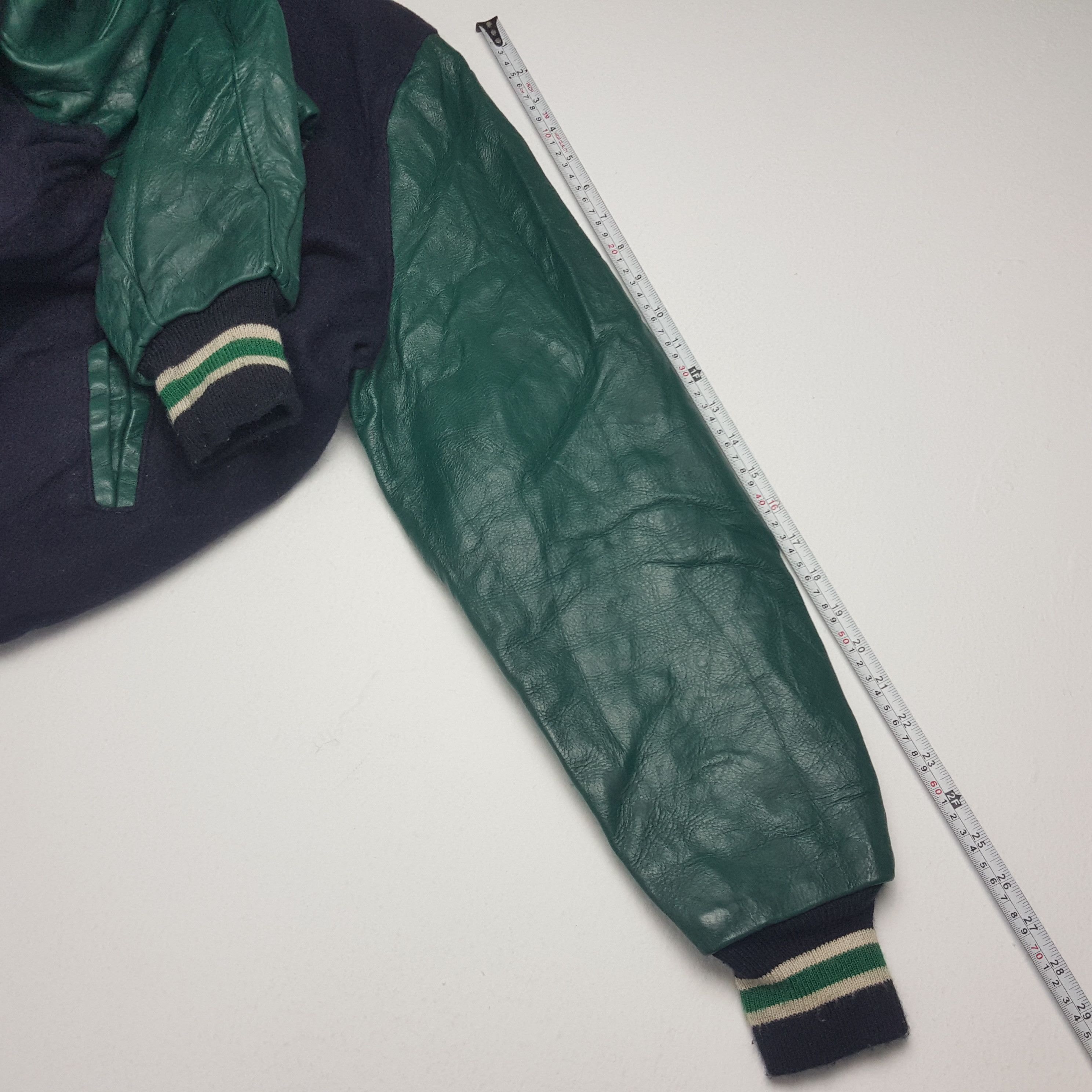 Vintage Streetwear Custom NUMBER NINE Art Style Varsity Jacket Size US XXL / EU 58 / 5 - 6 Thumbnail