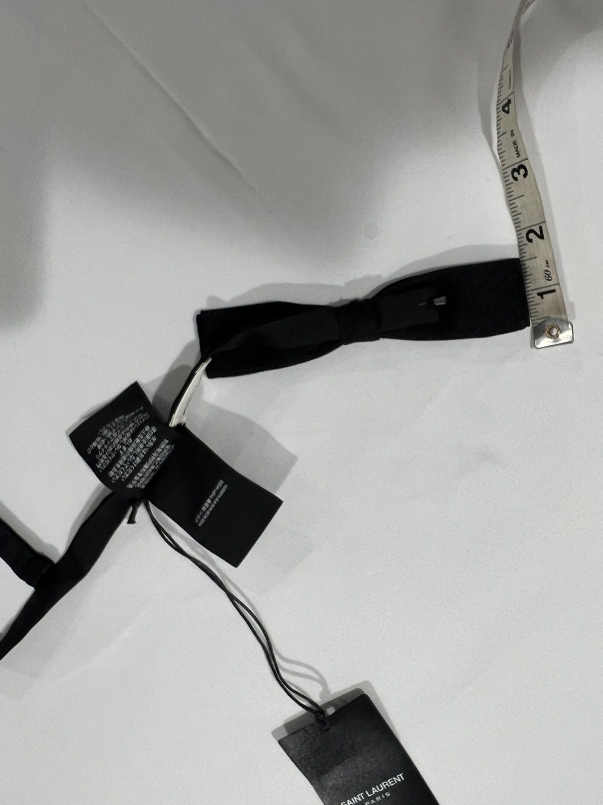 Saint Laurent Paris Saint Laurent bow tie. Size ONE SIZE - 4 Thumbnail