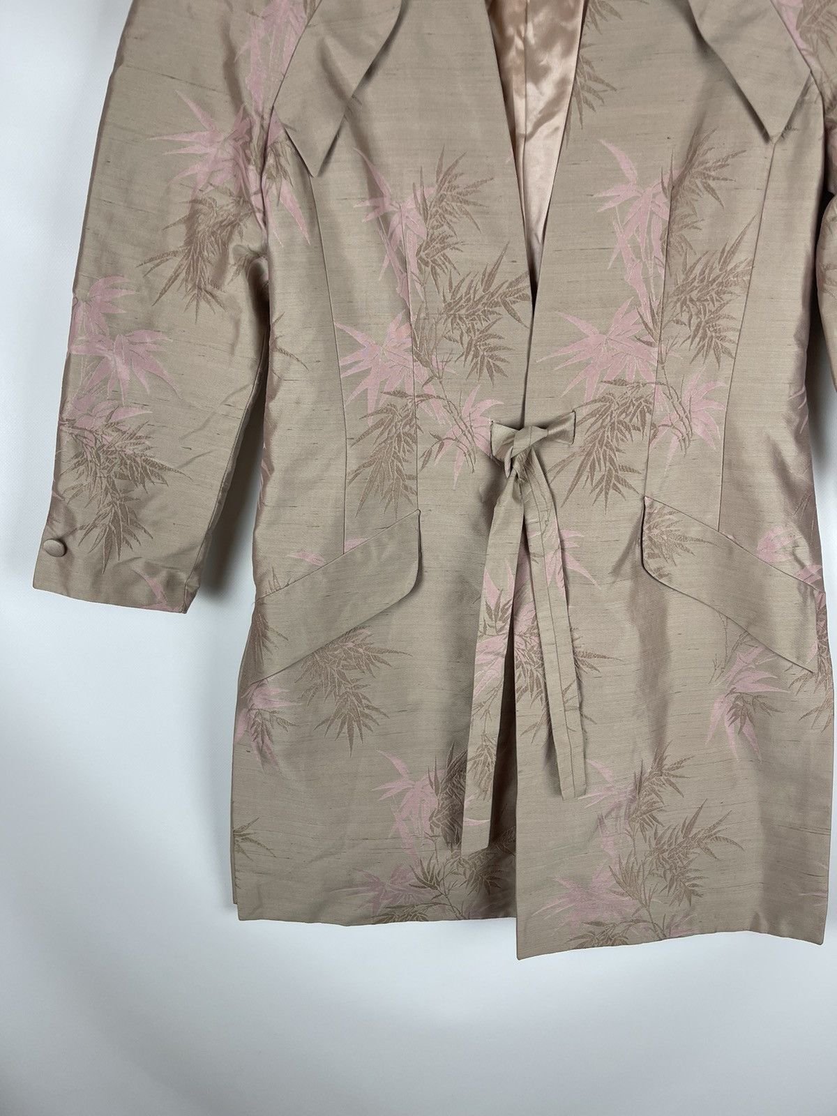 Jean-Louis Scherrer Jean-Louis Scherrer Boutique silk trench coat made in France Size L / US 10 / IT 46 - 4 Thumbnail