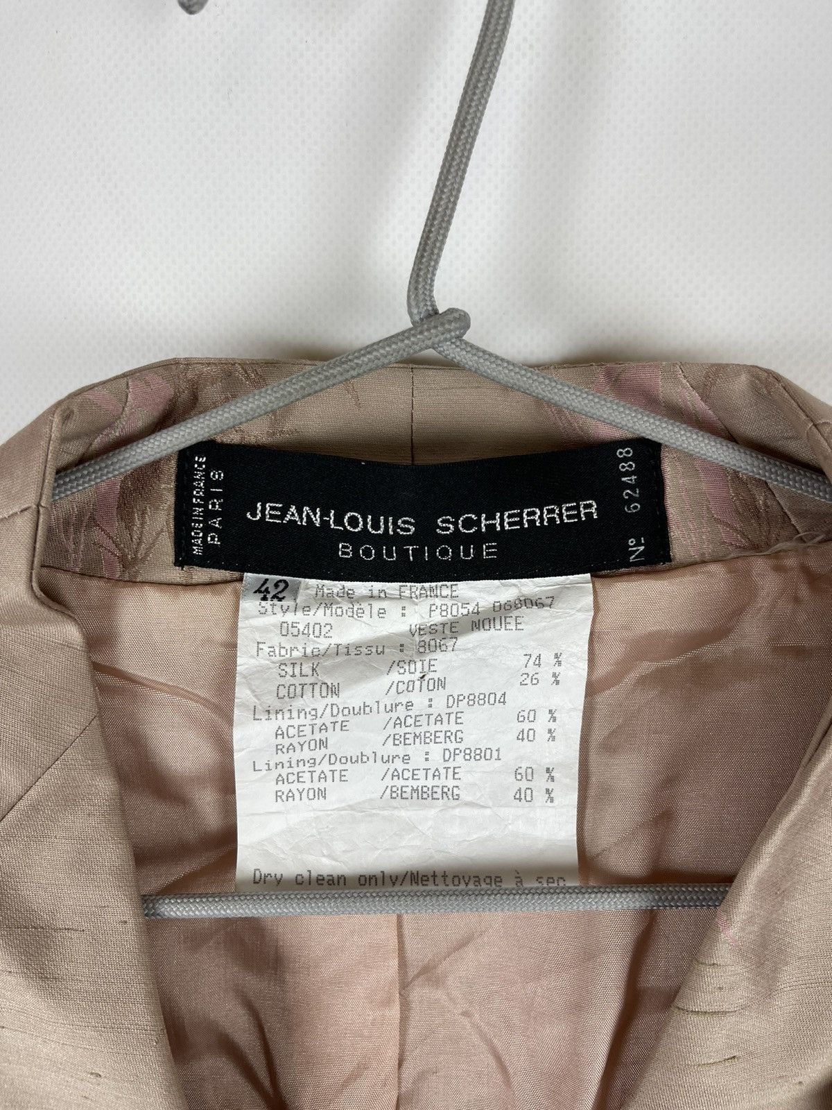 Jean-Louis Scherrer Jean-Louis Scherrer Boutique silk trench coat made in France Size L / US 10 / IT 46 - 11 Thumbnail