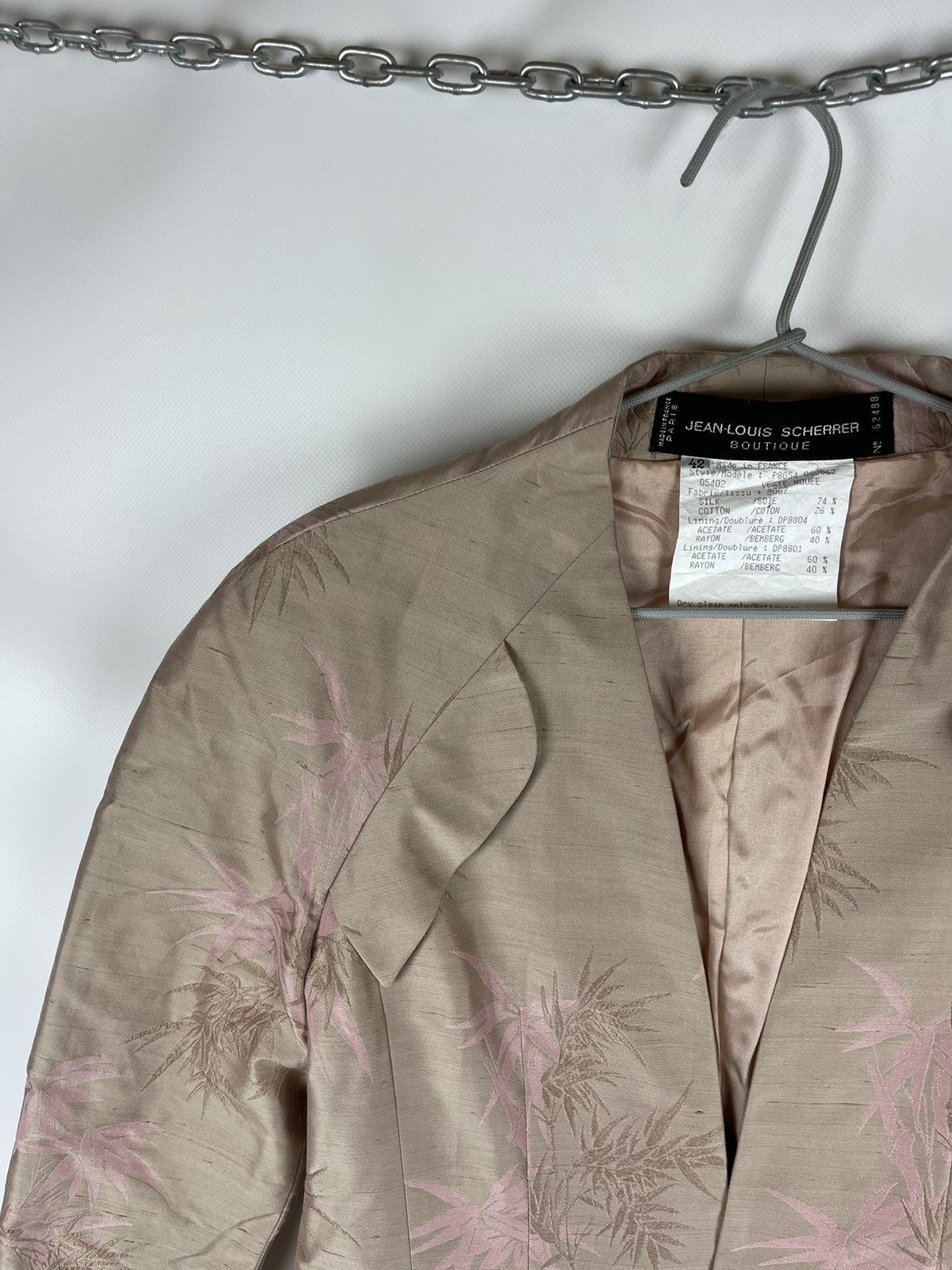 Jean-Louis Scherrer Jean-Louis Scherrer Boutique silk trench coat made in France Size L / US 10 / IT 46 - 10 Thumbnail