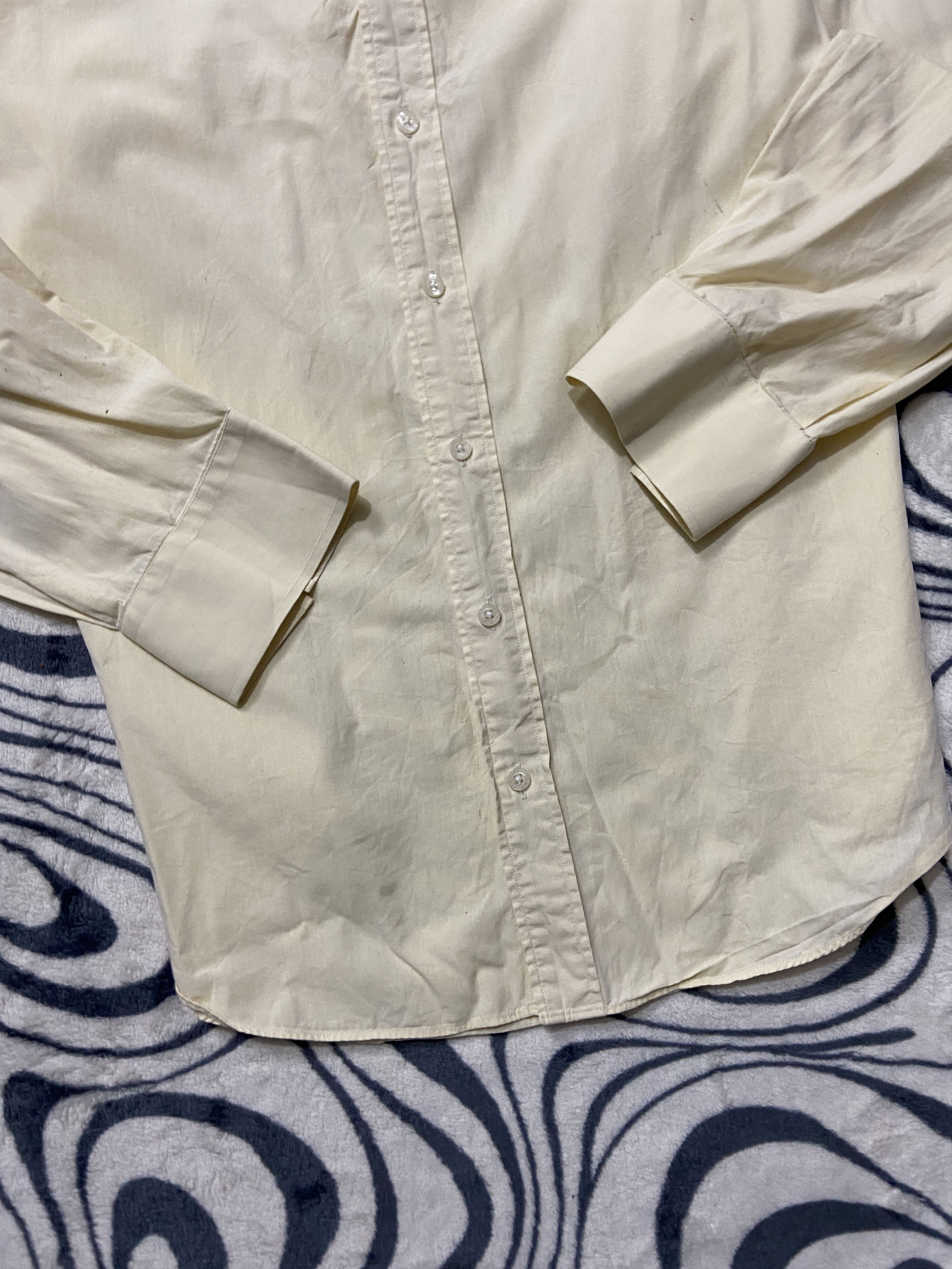 Yves Saint Laurent Yves Saint Laurent YSL Men's Long Sleeve Shirt Size US XL / EU 56 / 4 - 5 Thumbnail