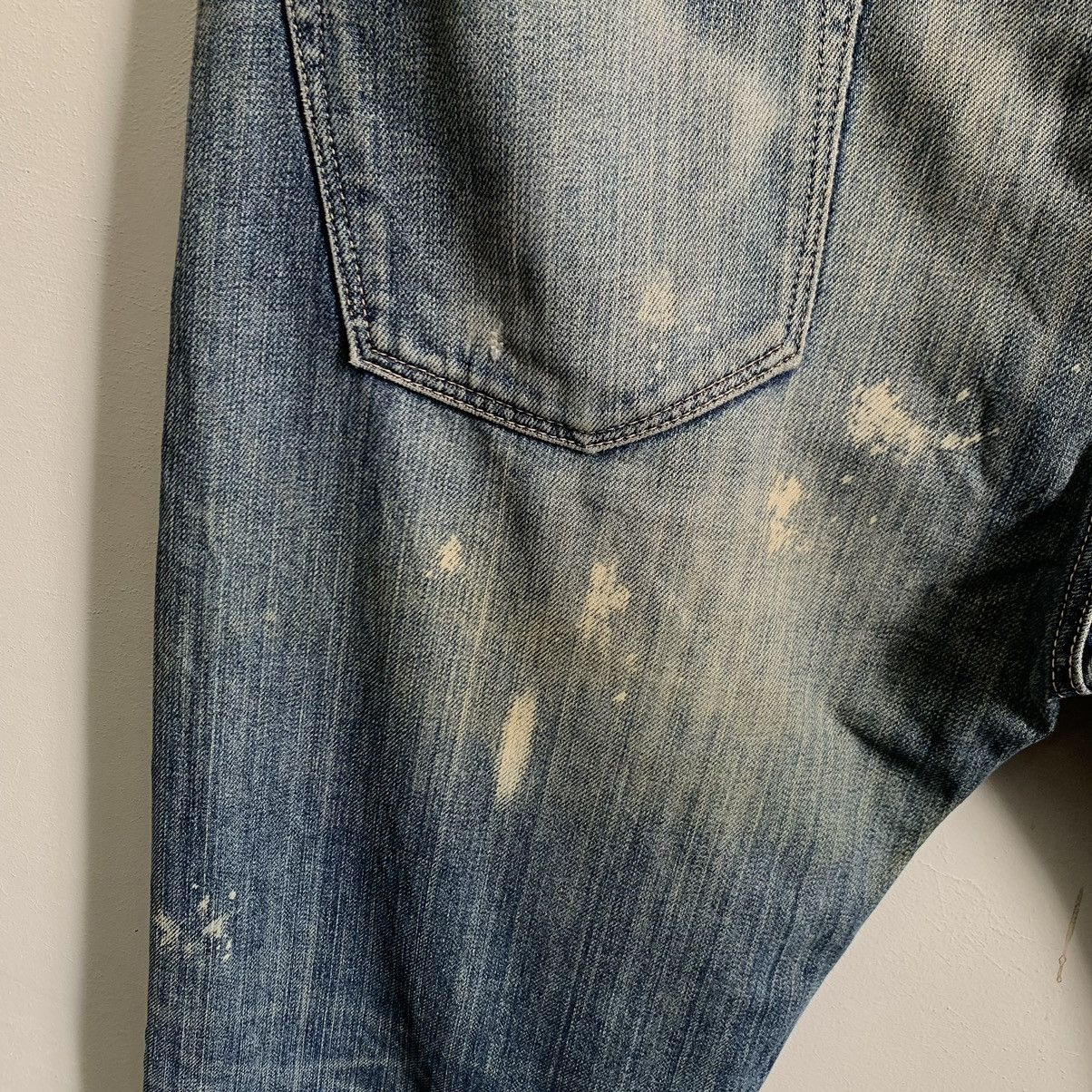 Hysteric Glamour JS Home Stead Distressed Jeans Denim Size US 34 / EU 50 - 10 Thumbnail