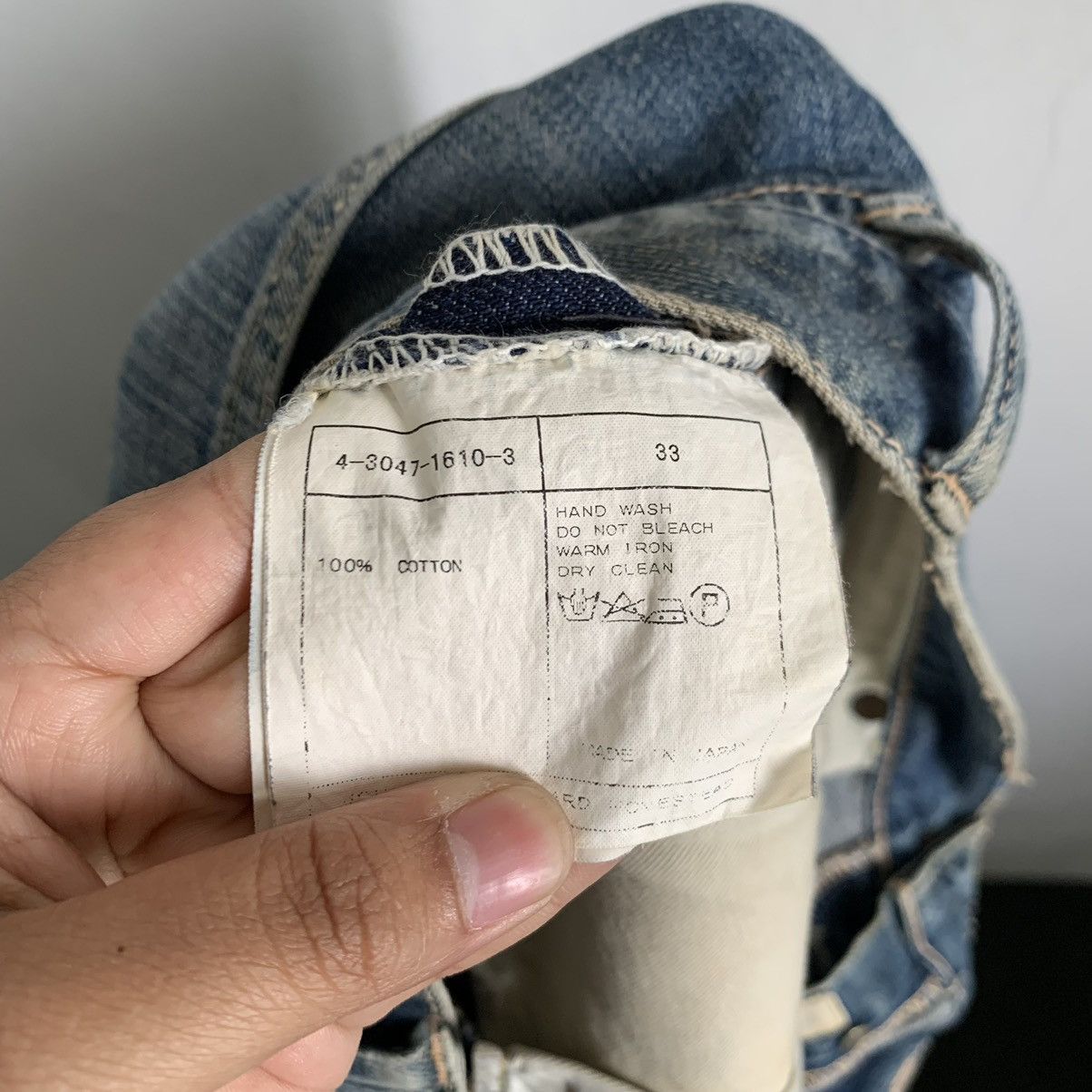 Hysteric Glamour JS Home Stead Distressed Jeans Denim Size US 34 / EU 50 - 15 Thumbnail