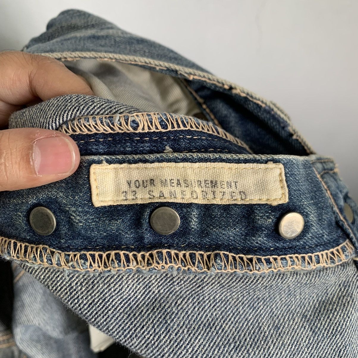 Hysteric Glamour JS Home Stead Distressed Jeans Denim Size US 34 / EU 50 - 14 Thumbnail
