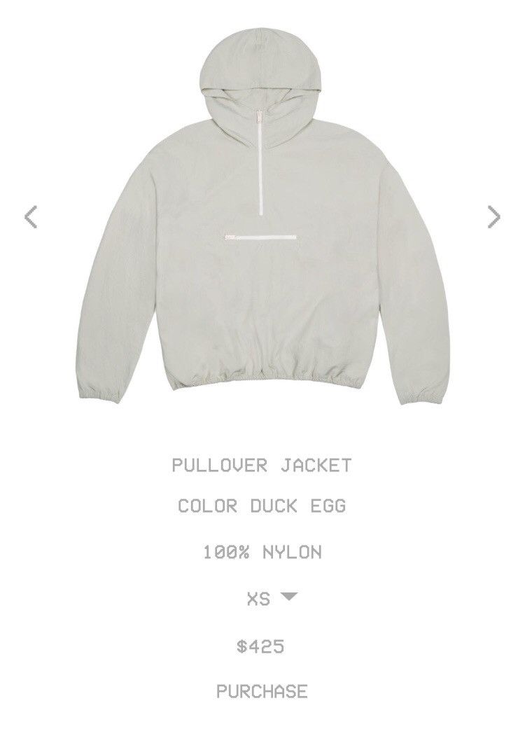 Yeezy Season FINAL DROP! Yeezy Season 4 Popover Jacket Duck
