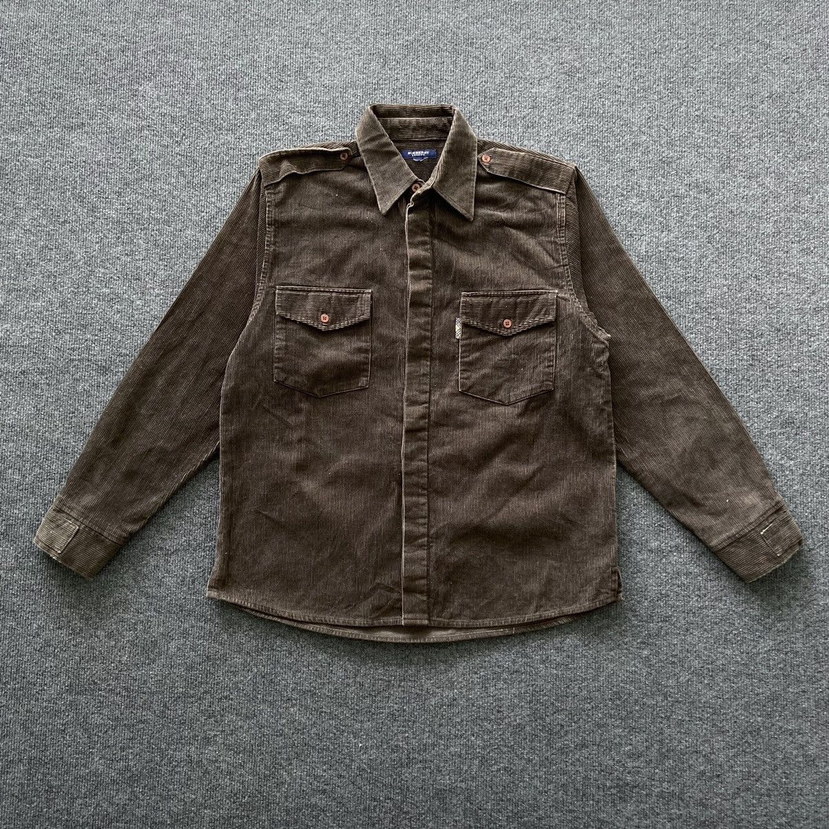 Burberry Burberry London Corduroy long sleeve shirt Size US L / EU 52-54 / 3 - 1 Thumbnail