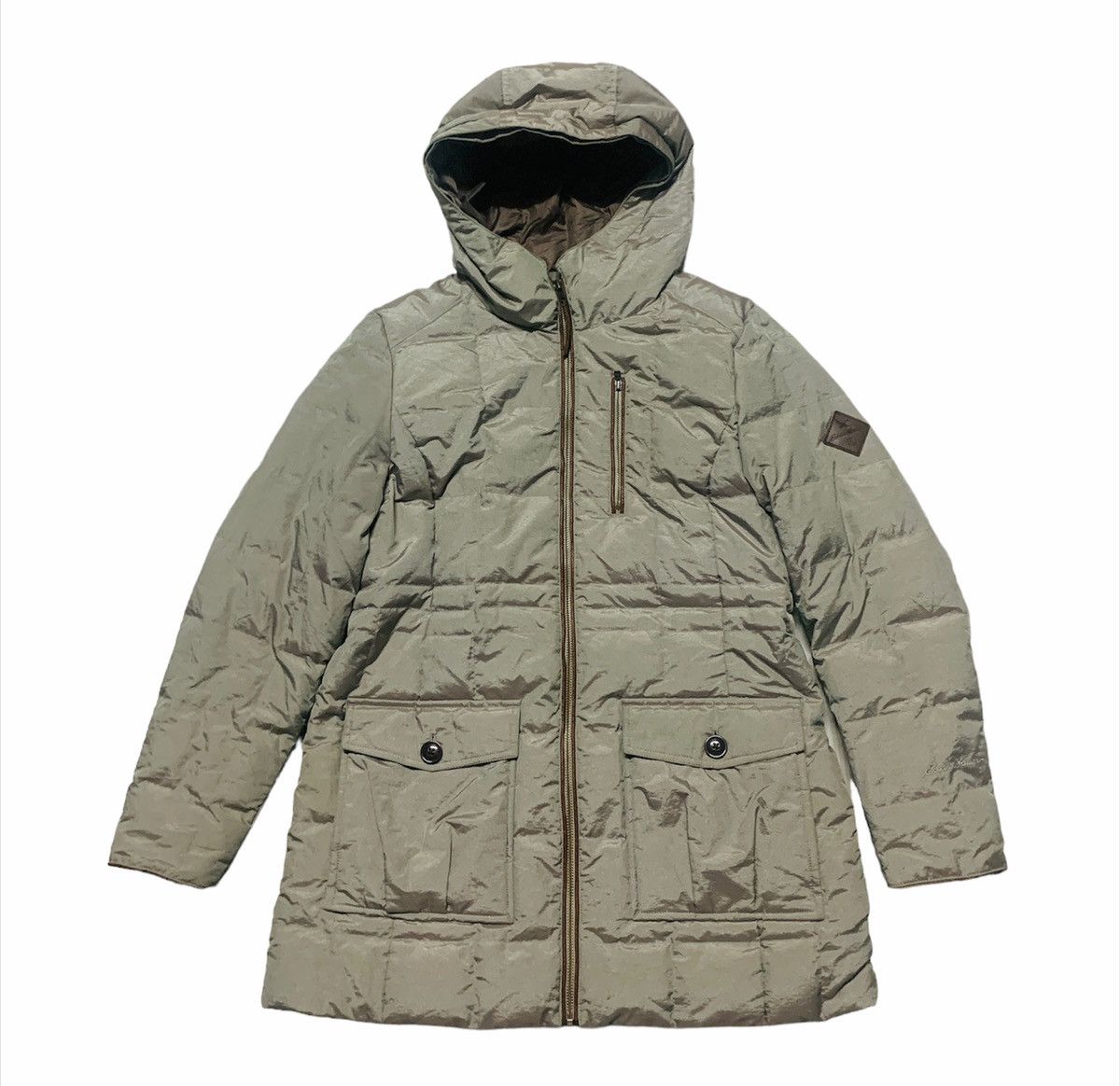 Eddie Bauer Vintage Eddie Bauer padded puffer down hoodie jacket Size S / US 4 / IT 40 - 1 Thumbnail