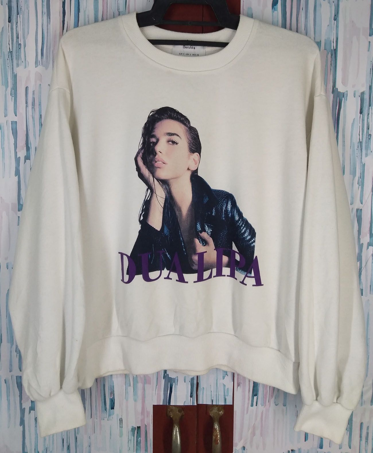 Vintage Vintage Bershka DUA LIPA Araca Ink Sweatshirt Sweater