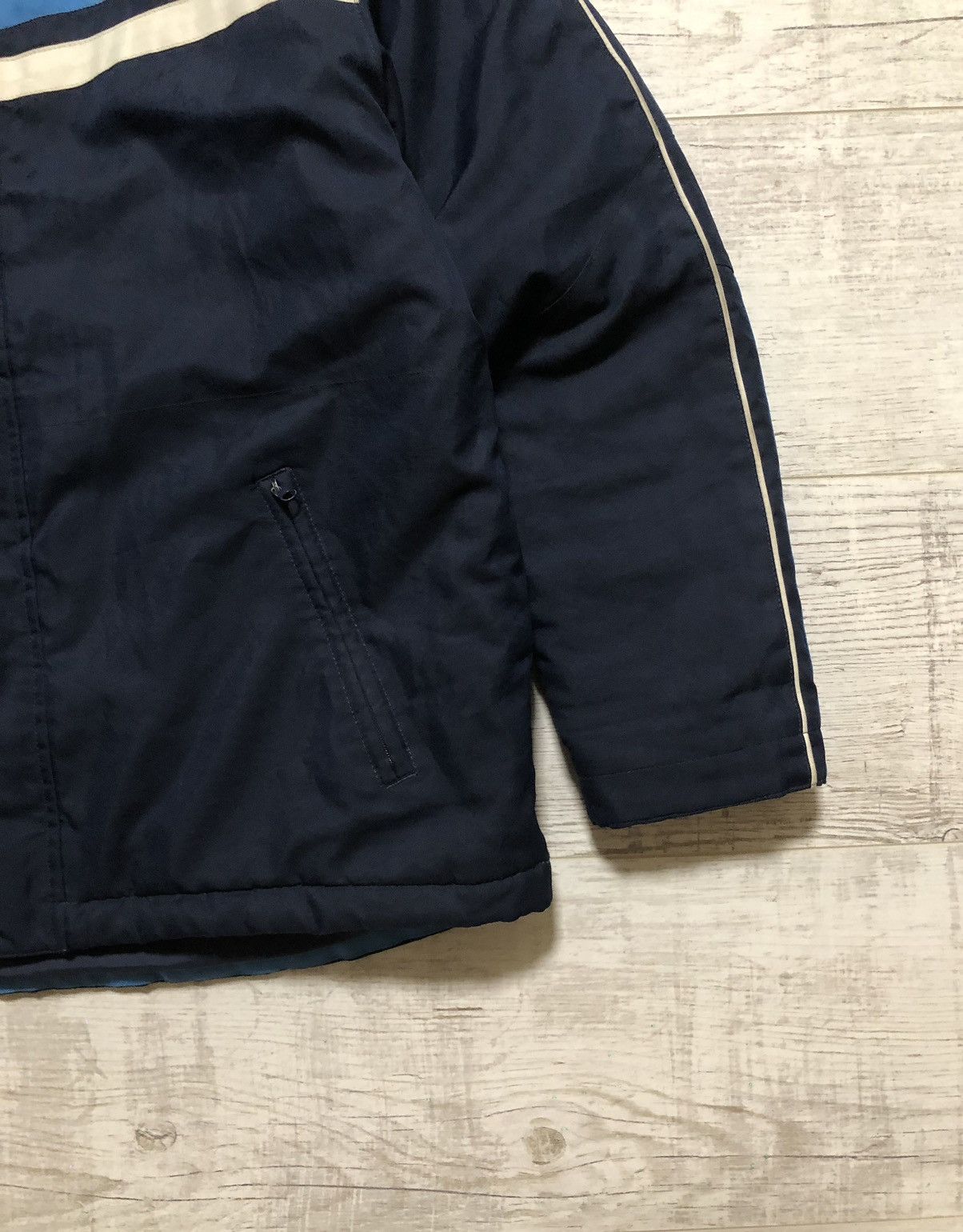 Nike × Vintage Vintage Y2K Nike Nylon Drill Light Puffer Jacket Size US S / EU 44-46 / 1 - 8 Thumbnail