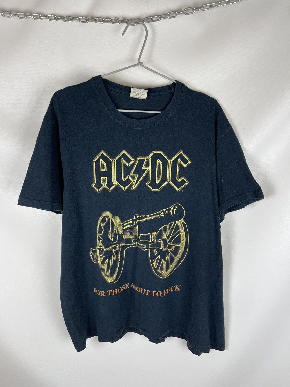 Ac/Dc × Band Tees × Vintage AC/DC 1999 vintage for those about to rock ...