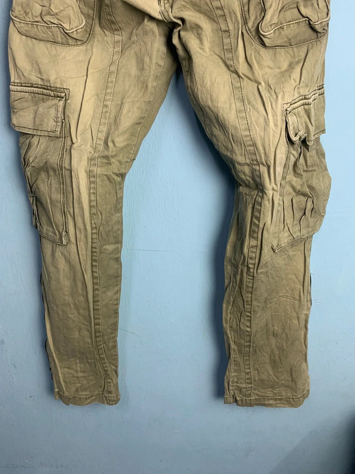 Japanese Brand cargo pants multipocket millitary style Size US 35 - 3 Thumbnail