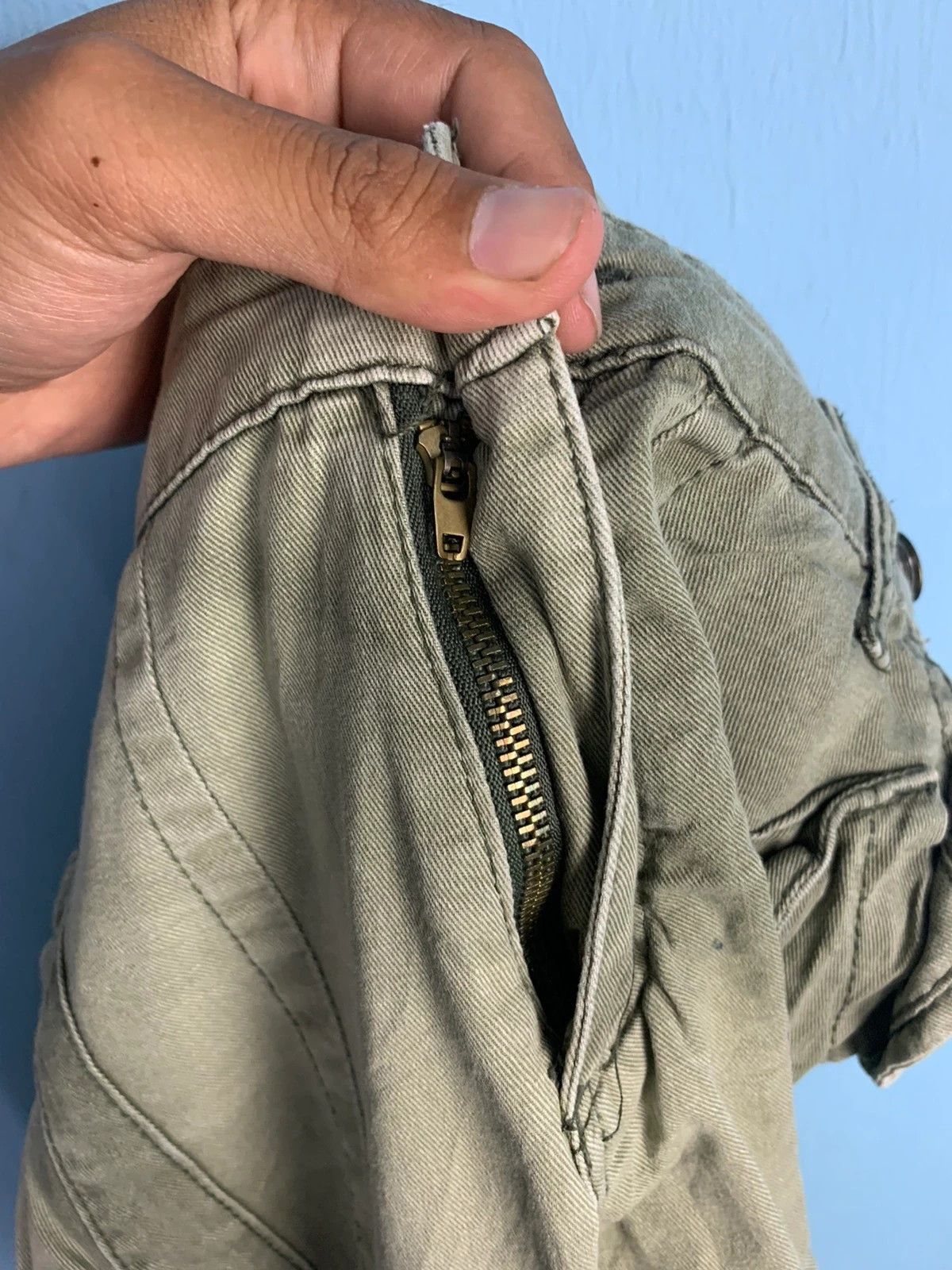 Japanese Brand cargo pants multipocket millitary style Size US 35 - 13 Thumbnail