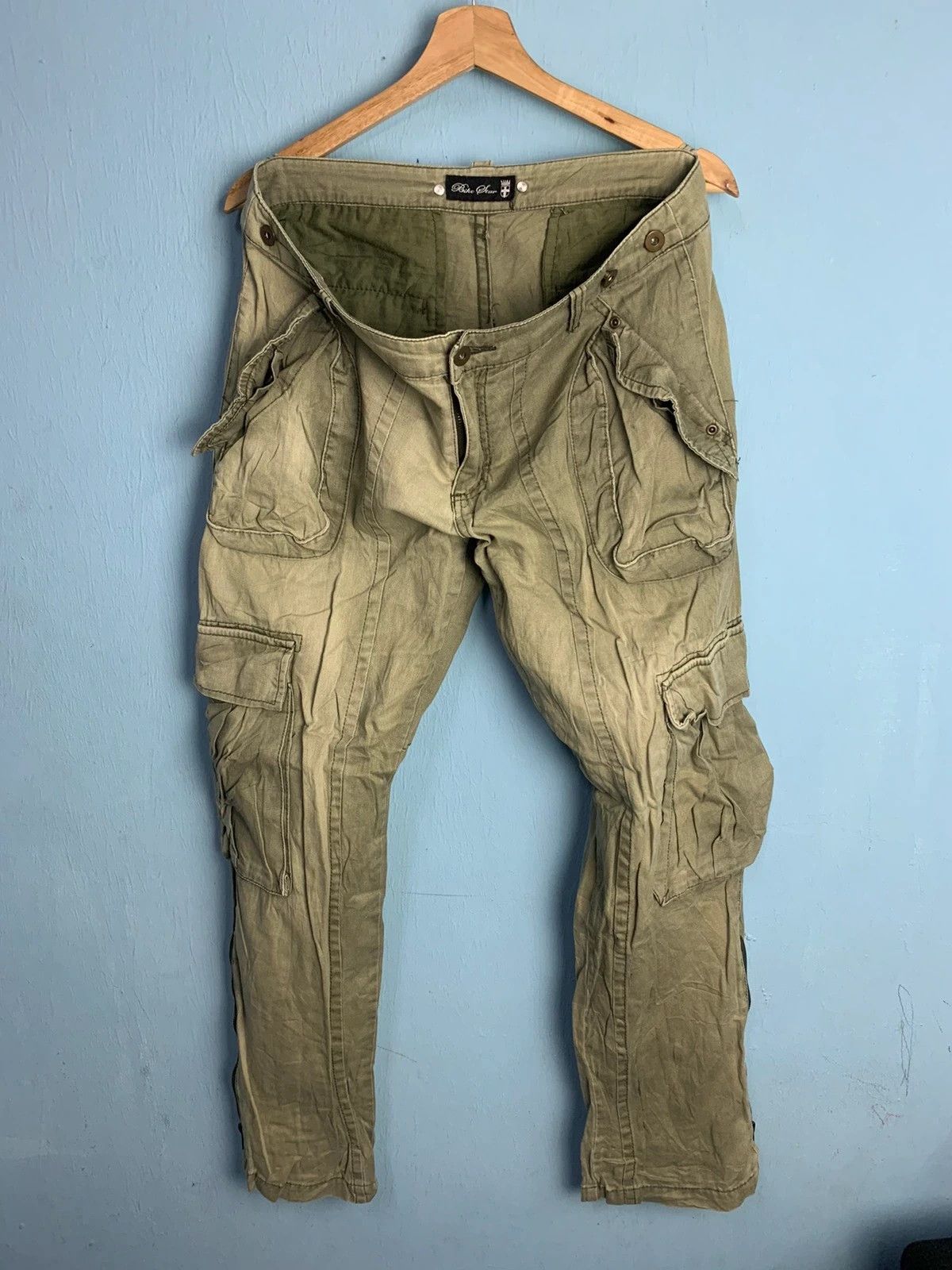 Japanese Brand cargo pants multipocket millitary style Size US 35 - 1 Thumbnail