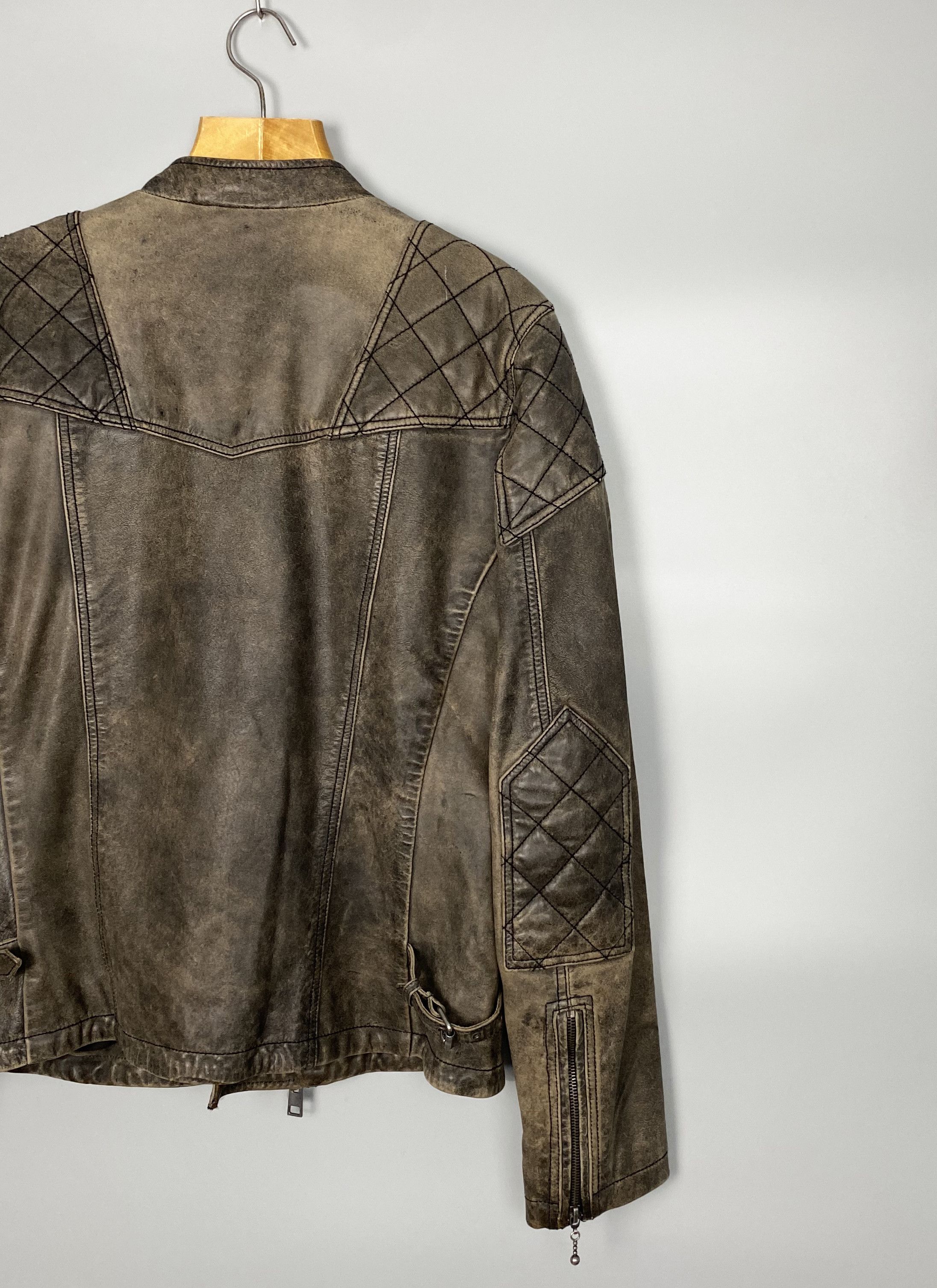 Allsaints AllSaints Convey Biker Leather Jacket Size US M / EU 48-50 / 2 - 10 Thumbnail