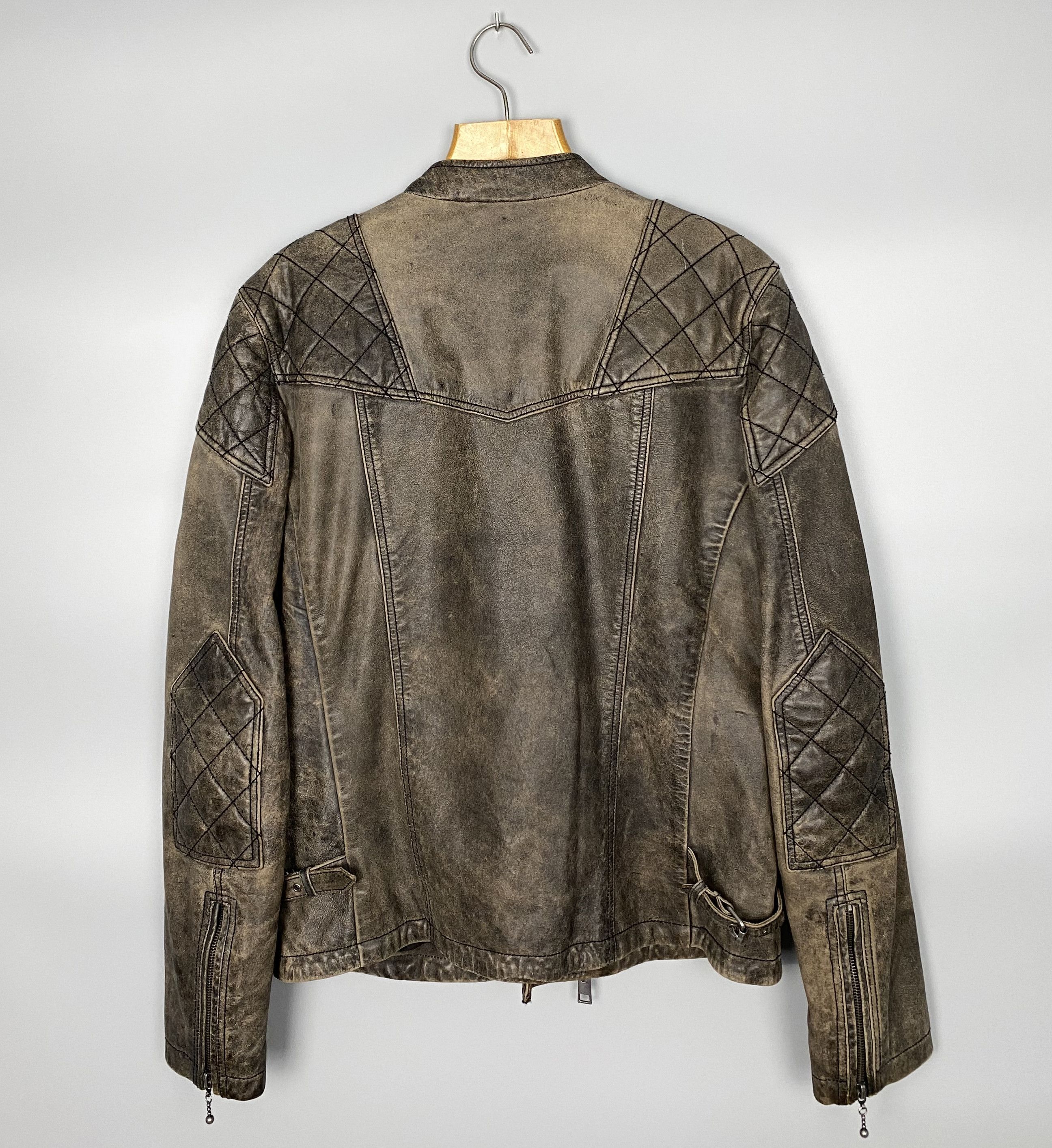 Allsaints AllSaints Convey Biker Leather Jacket Size US M / EU 48-50 / 2 - 8 Thumbnail