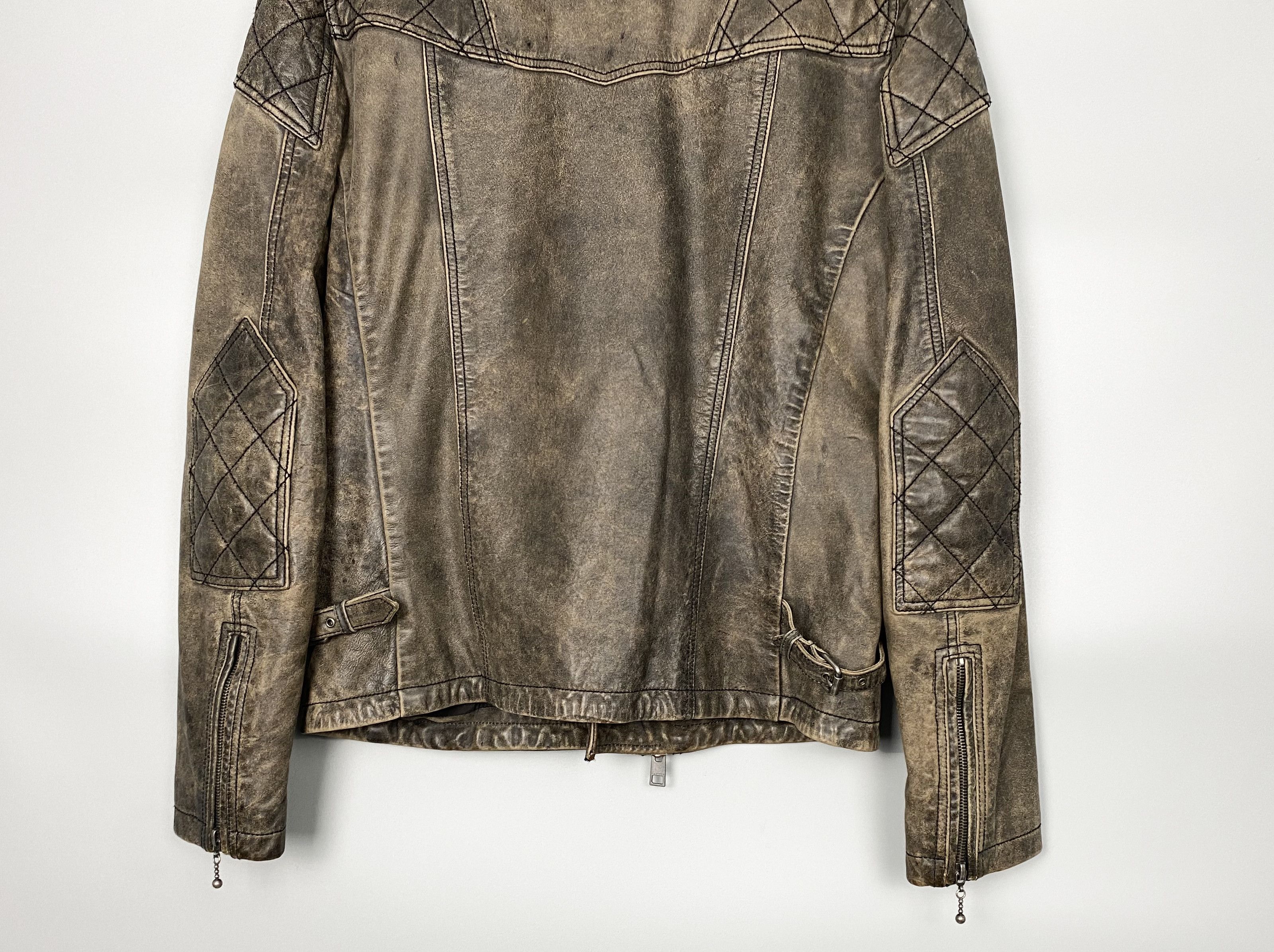 Allsaints AllSaints Convey Biker Leather Jacket Size US M / EU 48-50 / 2 - 12 Thumbnail
