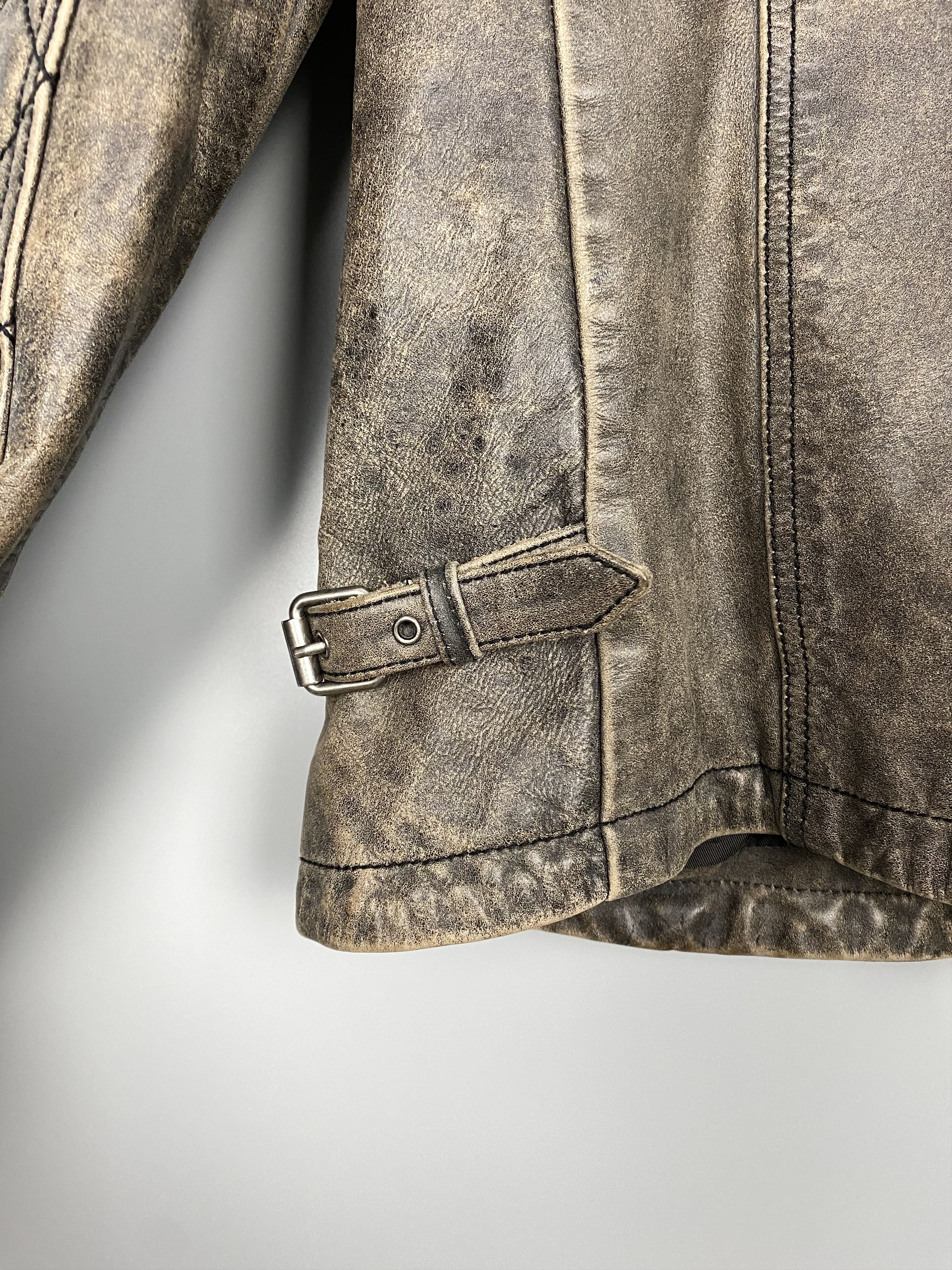 Allsaints AllSaints Convey Biker Leather Jacket Size US M / EU 48-50 / 2 - 14 Thumbnail