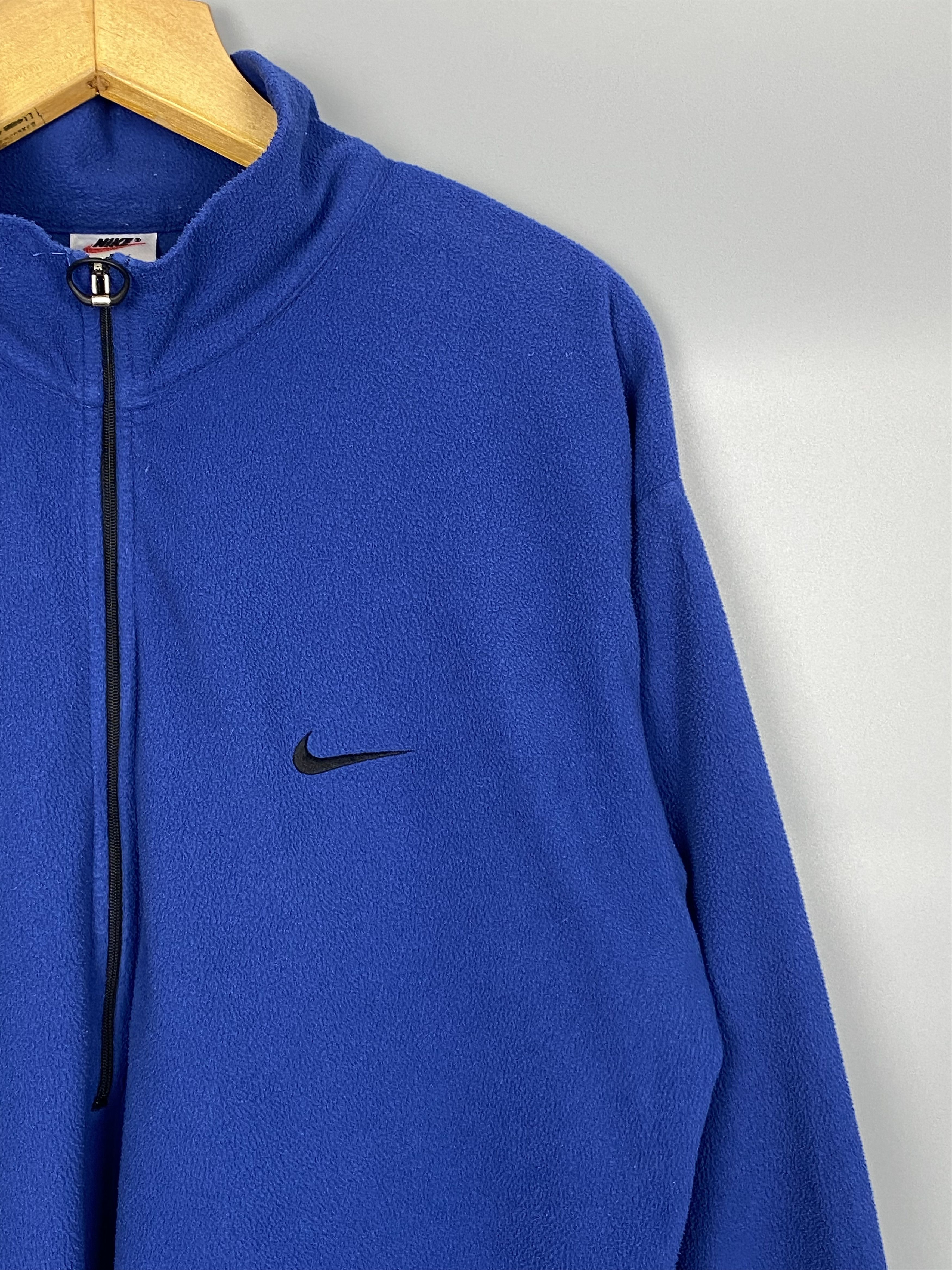 Vintage NIKE Vintage Fleece Pullover Half Zip Small Swoosh Size US XL / EU 56 / 4 - 6 Thumbnail