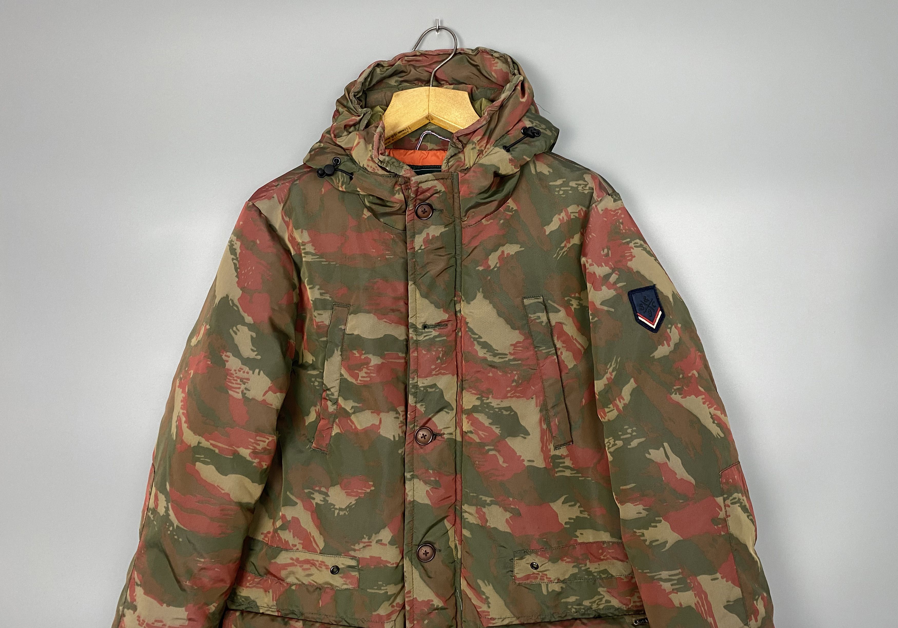 Scotch & Soda Scotch Soda Warm Military Camo Jacket Size US S / EU 44-46 / 1 - 5 Thumbnail