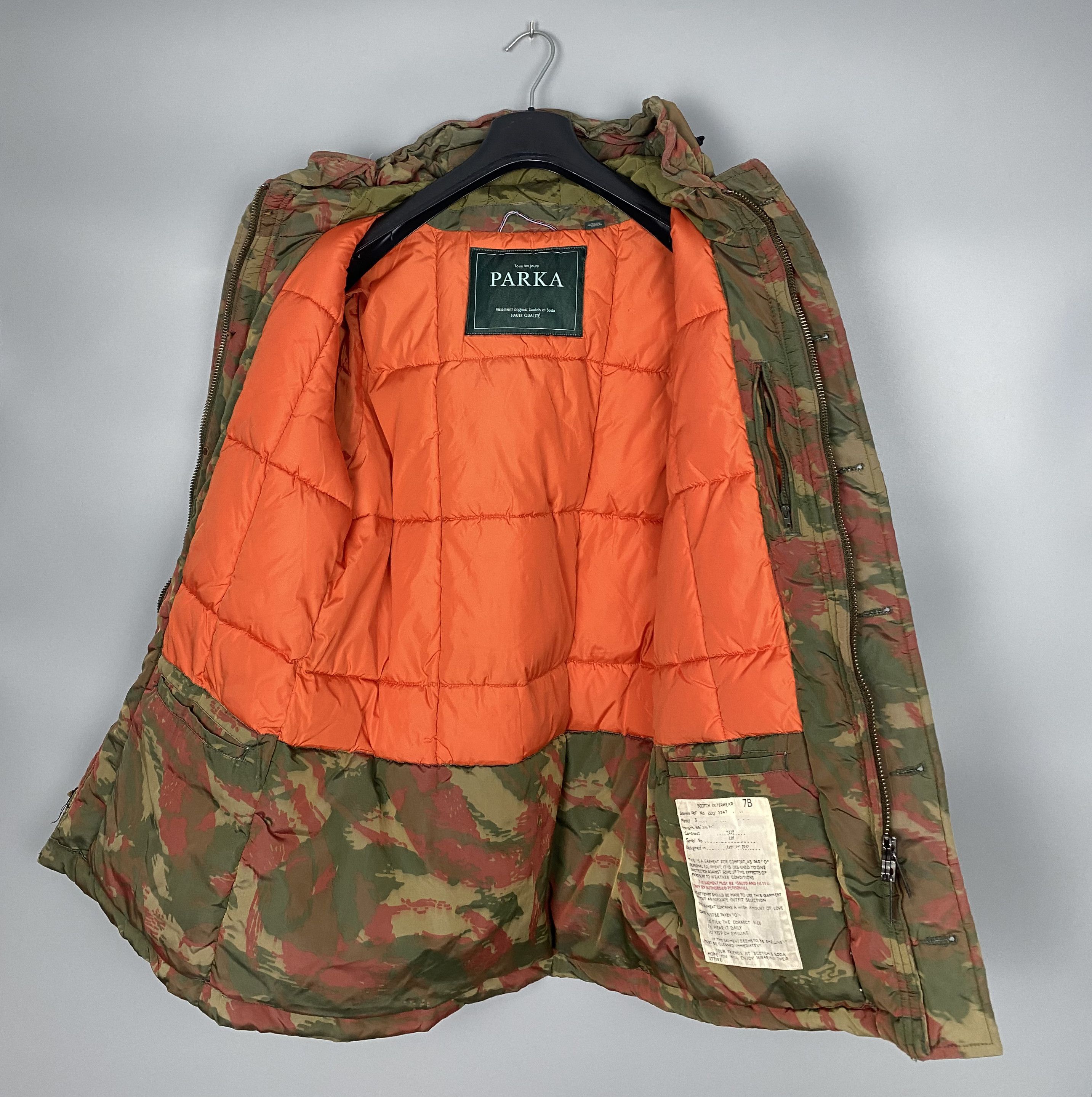 Scotch & Soda Scotch Soda Warm Military Camo Jacket Size US S / EU 44-46 / 1 - 11 Thumbnail